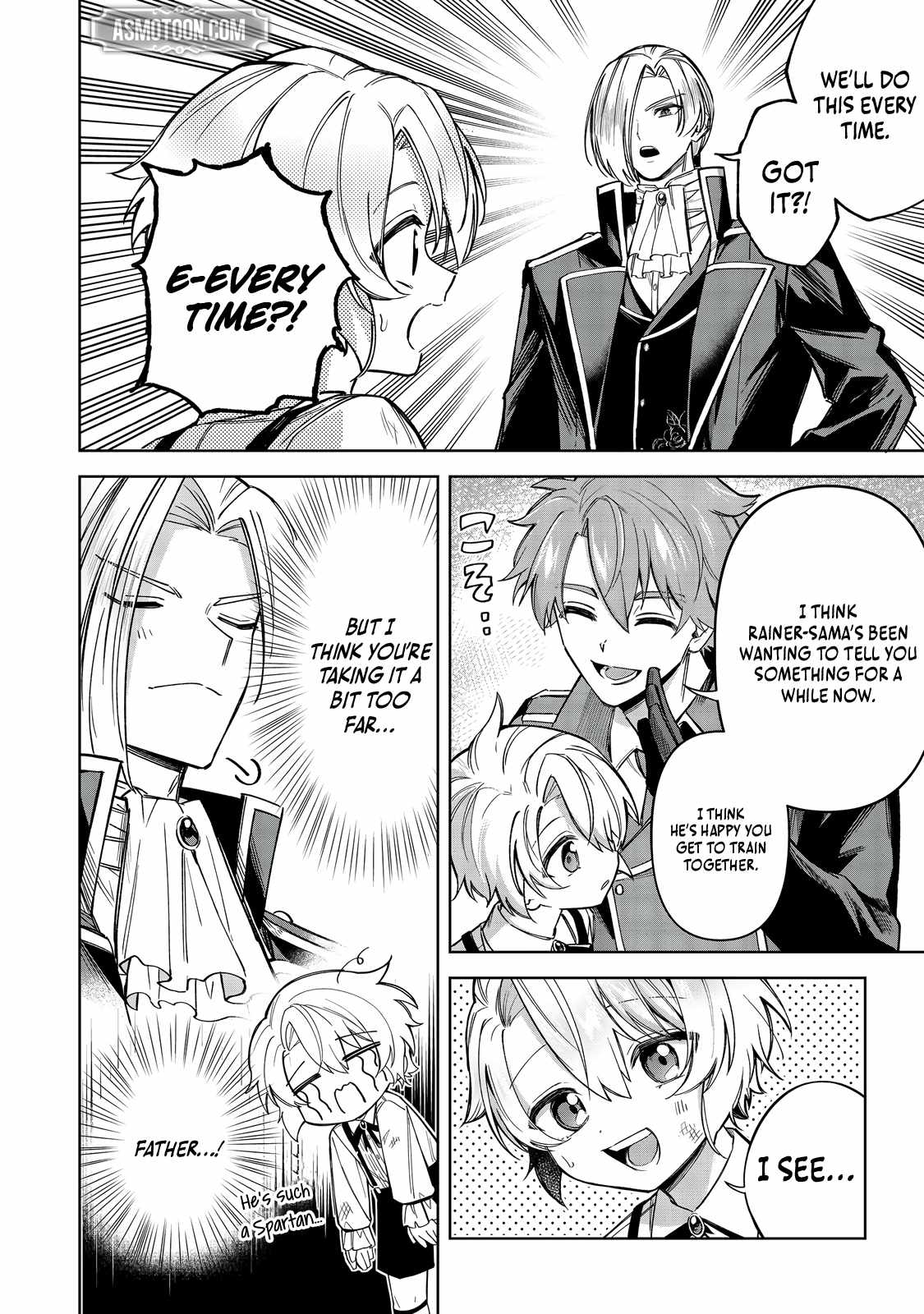 I Reincarnated as a Mob Villain in an Otome Game I was Bashing Away at, but I’m Gonna Live Straight Because I don’t Wanna be Condemned Chapter 12 - Page 37