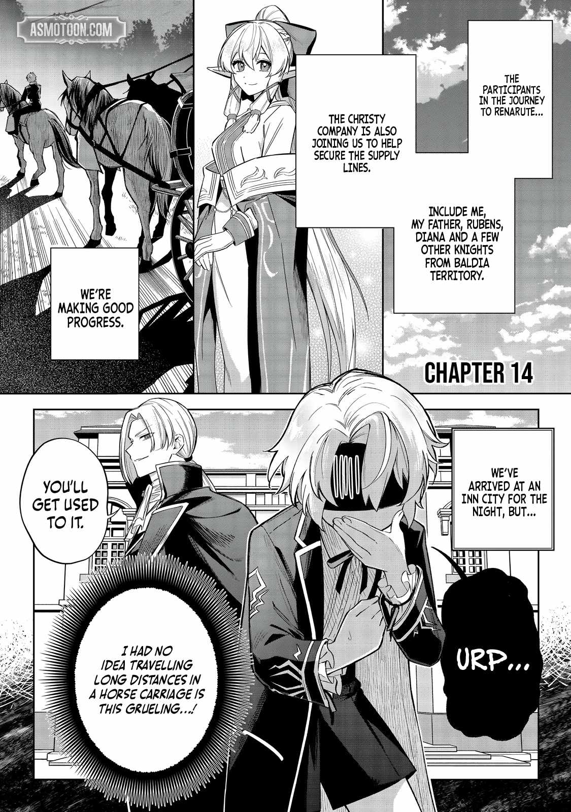 I Reincarnated as a Mob Villain in an Otome Game I was Bashing Away at, but I’m Gonna Live Straight Because I don’t Wanna be Condemned Chapter 14 - Page 2