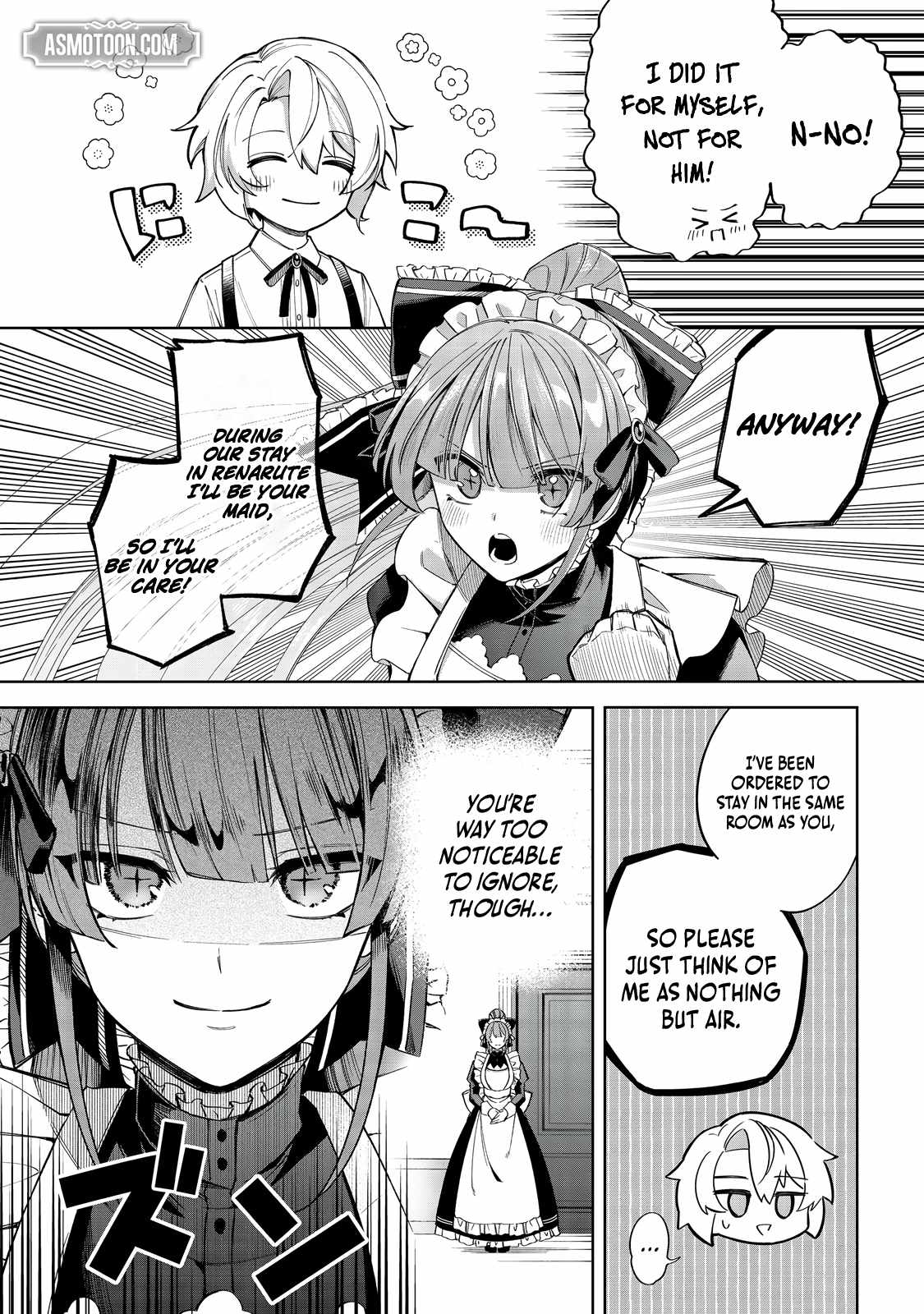 I Reincarnated as a Mob Villain in an Otome Game I was Bashing Away at, but I’m Gonna Live Straight Because I don’t Wanna be Condemned Chapter 14 - Page 22