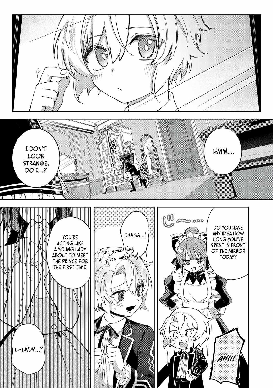 I Reincarnated as a Mob Villain in an Otome Game I was Bashing Away at, but I’m Gonna Live Straight Because I don’t Wanna be Condemned Chapter 16 - Page 10