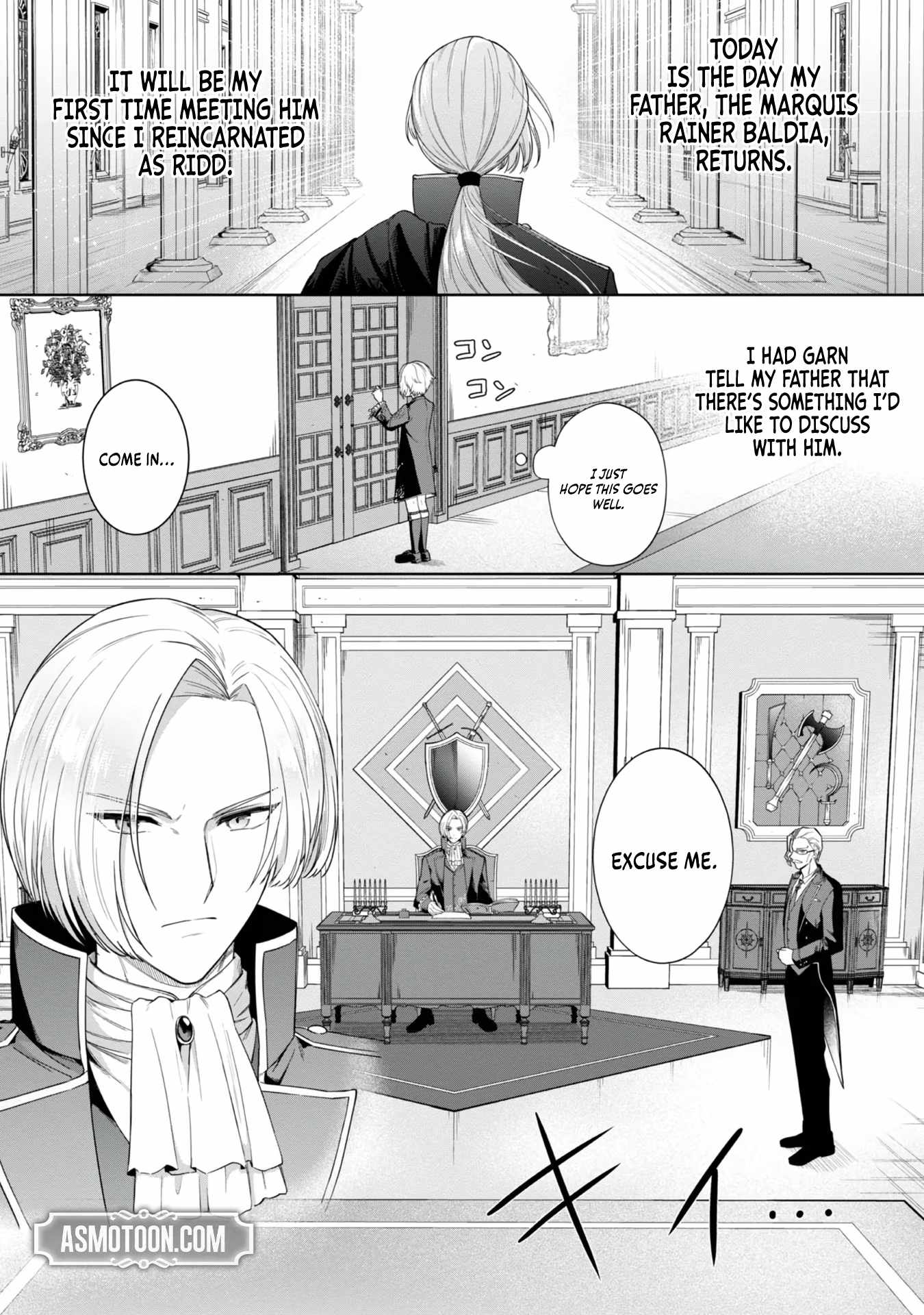 I Reincarnated as a Mob Villain in an Otome Game I was Bashing Away at, but I’m Gonna Live Straight Because I don’t Wanna be Condemned Chapter 2 - Page 4