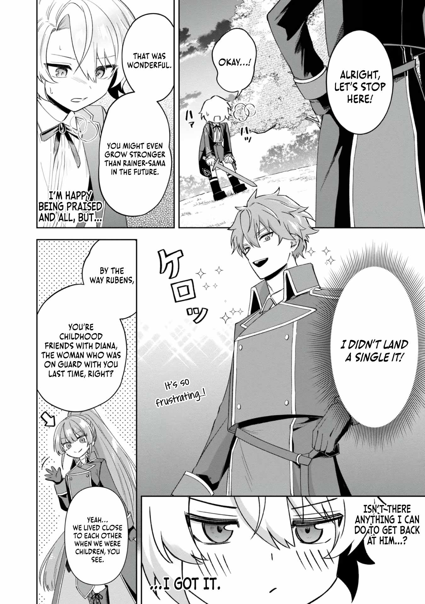 I Reincarnated as a Mob Villain in an Otome Game I was Bashing Away at, but I’m Gonna Live Straight Because I don’t Wanna be Condemned Chapter 3 - Page 23