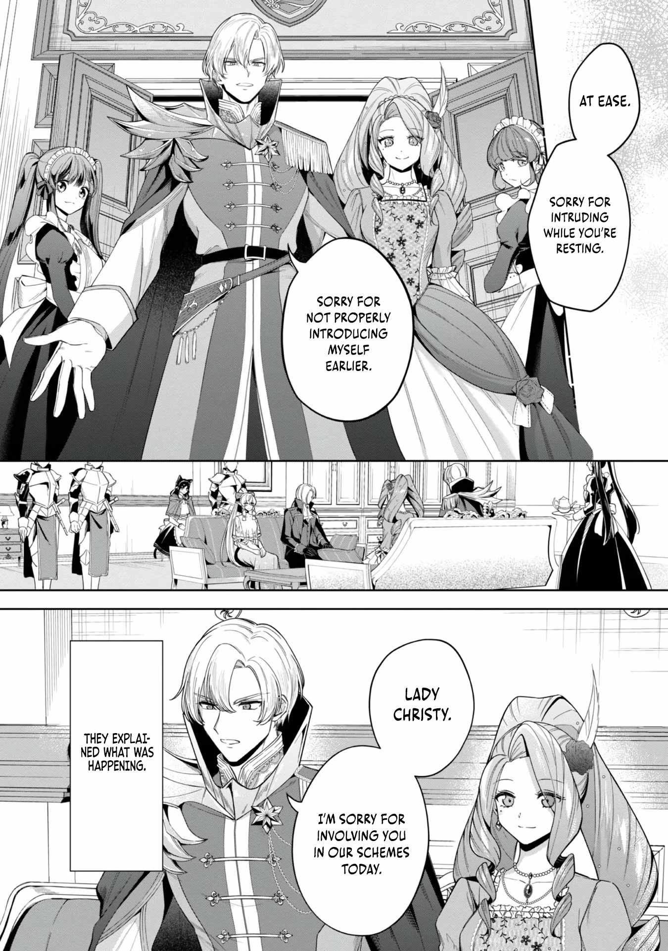 I Reincarnated as a Mob Villain in an Otome Game I was Bashing Away at, but I’m Gonna Live Straight Because I don’t Wanna be Condemned Chapter 5 - Page 29