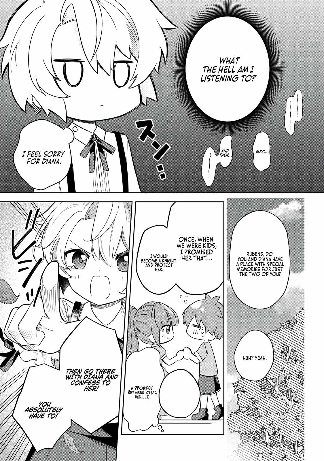 I Reincarnated as a Mob Villain in an Otome Game I was Bashing Away at, but I’m Gonna Live Straight Because I don’t Wanna be Condemned Chapter 7 - Page 28