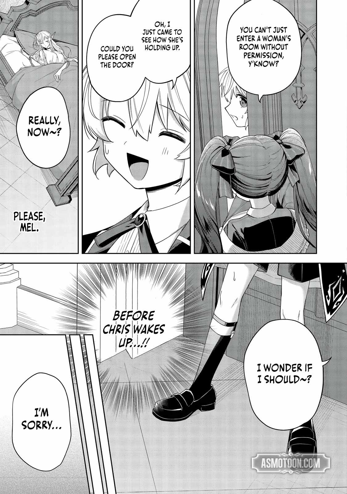 I Reincarnated as a Mob Villain in an Otome Game I was Bashing Away at, but I’m Gonna Live Straight Because I don’t Wanna be Condemned Chapter 9 - Page 6