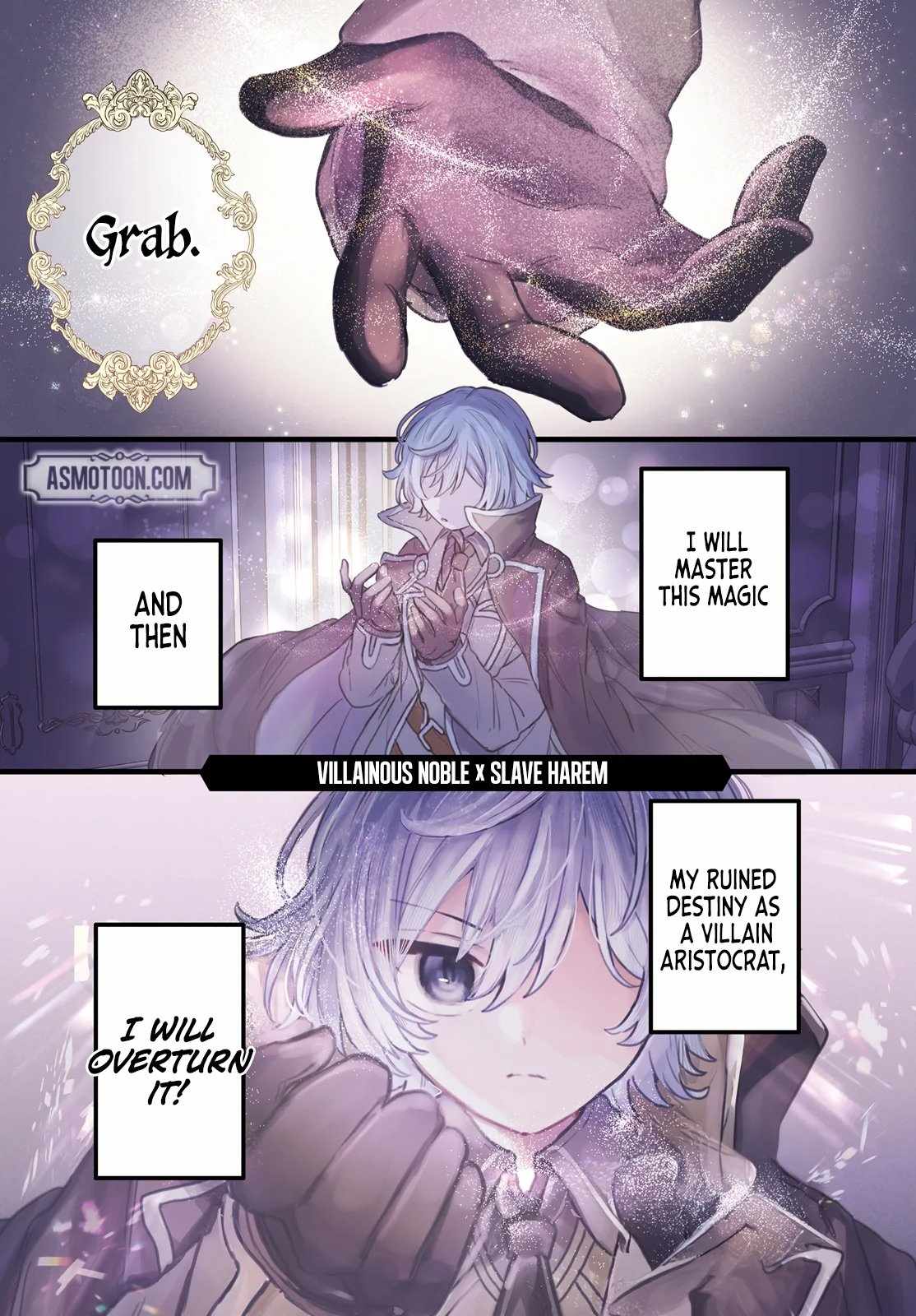 I Reincarnated as a Ruthless Villainous Aristocratic, Using My Domination Magic, I Rose to the Top of the Magical World Chapter 1 - Page 1