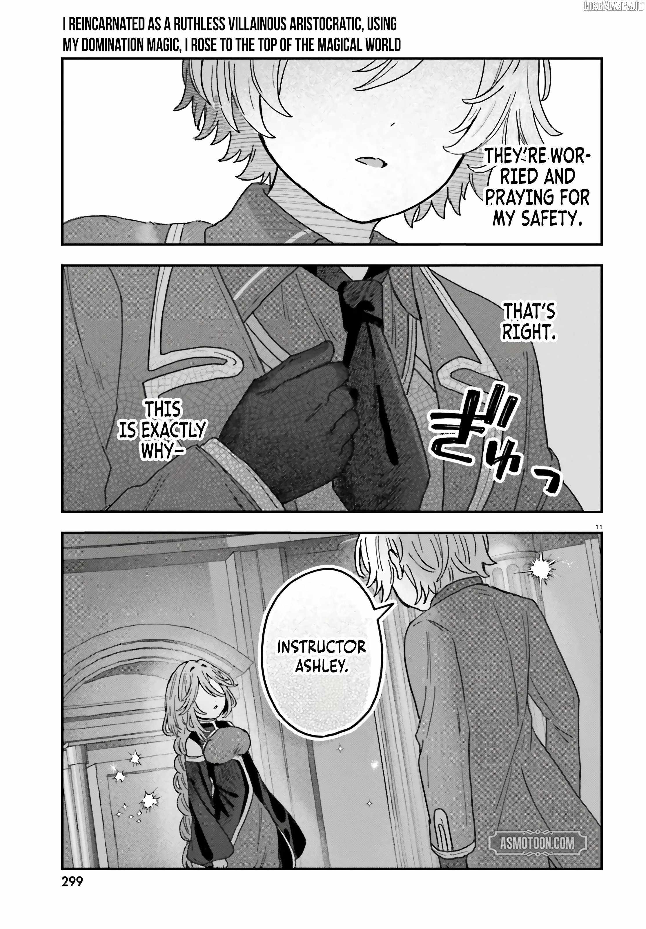 I Reincarnated as a Ruthless Villainous Aristocratic, Using My Domination Magic, I Rose to the Top of the Magical World Chapter 4.1 - Page 12