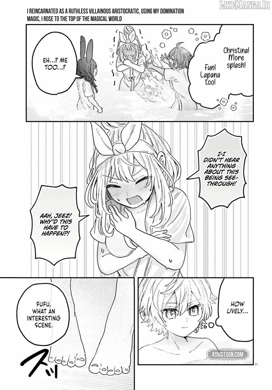 I Reincarnated as a Ruthless Villainous Aristocratic, Using My Domination Magic, I Rose to the Top of the Magical World Chapter 4.2 - Page 4