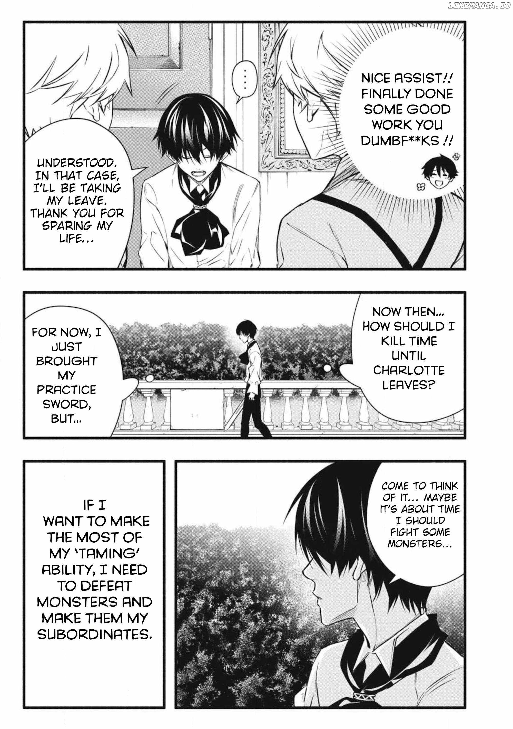 I Reincarnated as a Villainous Noble Who Died in the Mid Game, so I Used the Useless Skill “Tame” to Become the Strongest Chapter 2.1 - Page 13