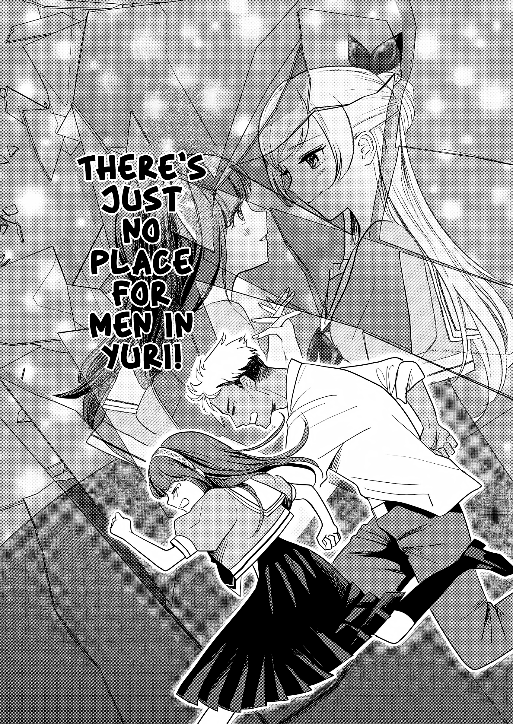 I Reincarnated as the Heroine in a Yuri Game, but for Some Reason That Thing was Still There! Chapter 1 - Page 17
