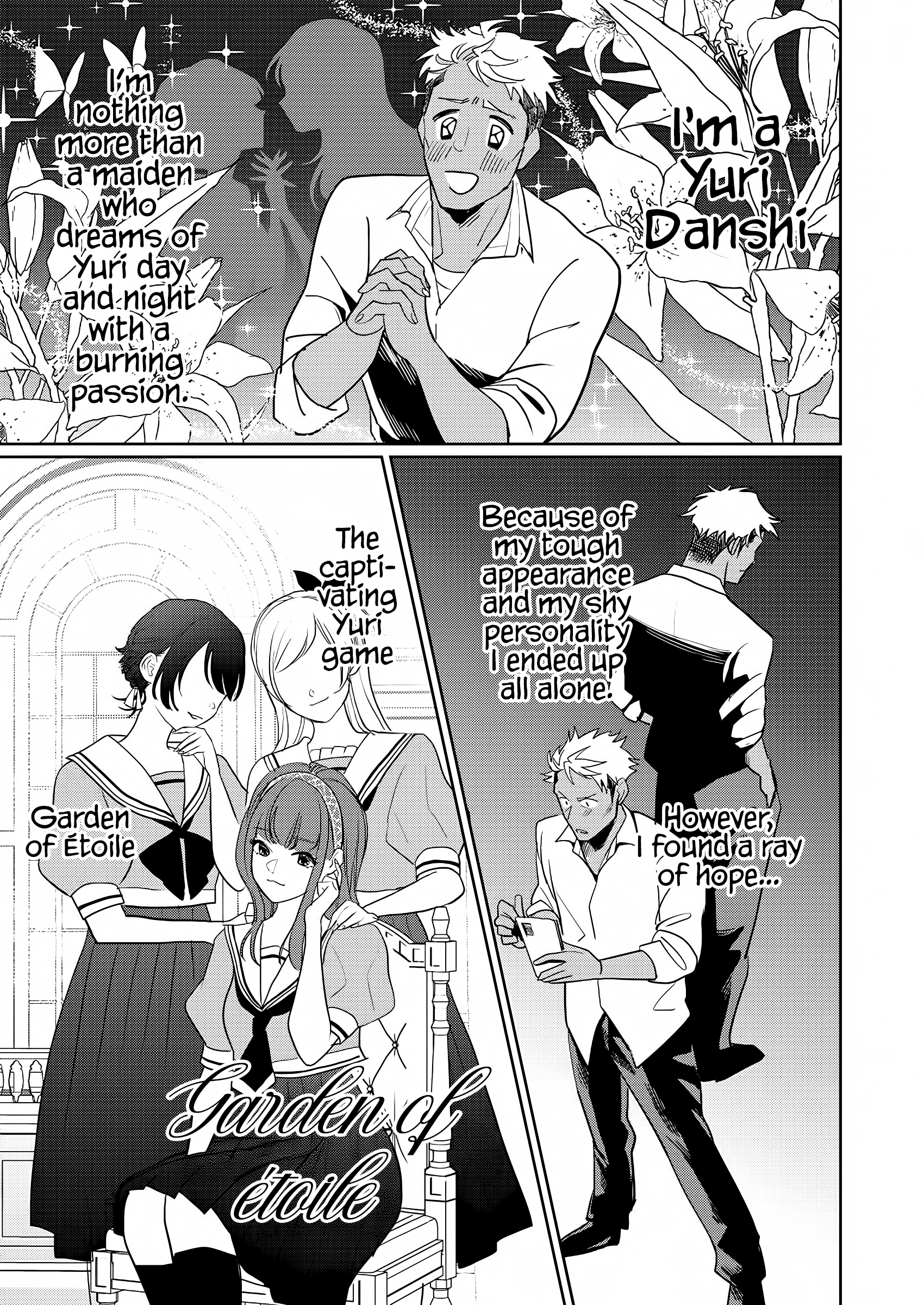 I Reincarnated as the Heroine in a Yuri Game, but for Some Reason That Thing was Still There! Chapter 1 - Page 4