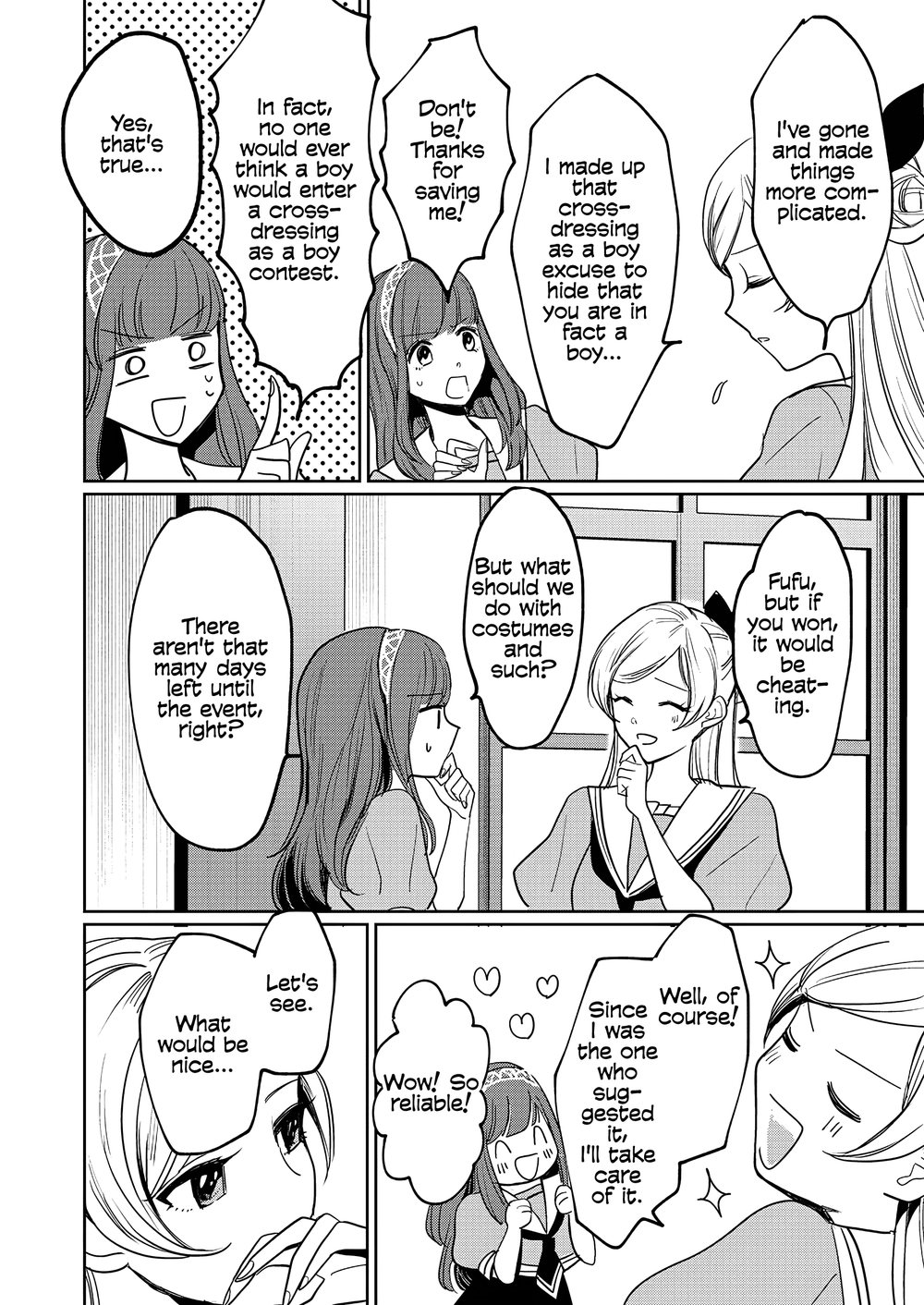 I Reincarnated as the Heroine in a Yuri Game, but for Some Reason That Thing was Still There! Chapter 2 - Page 22