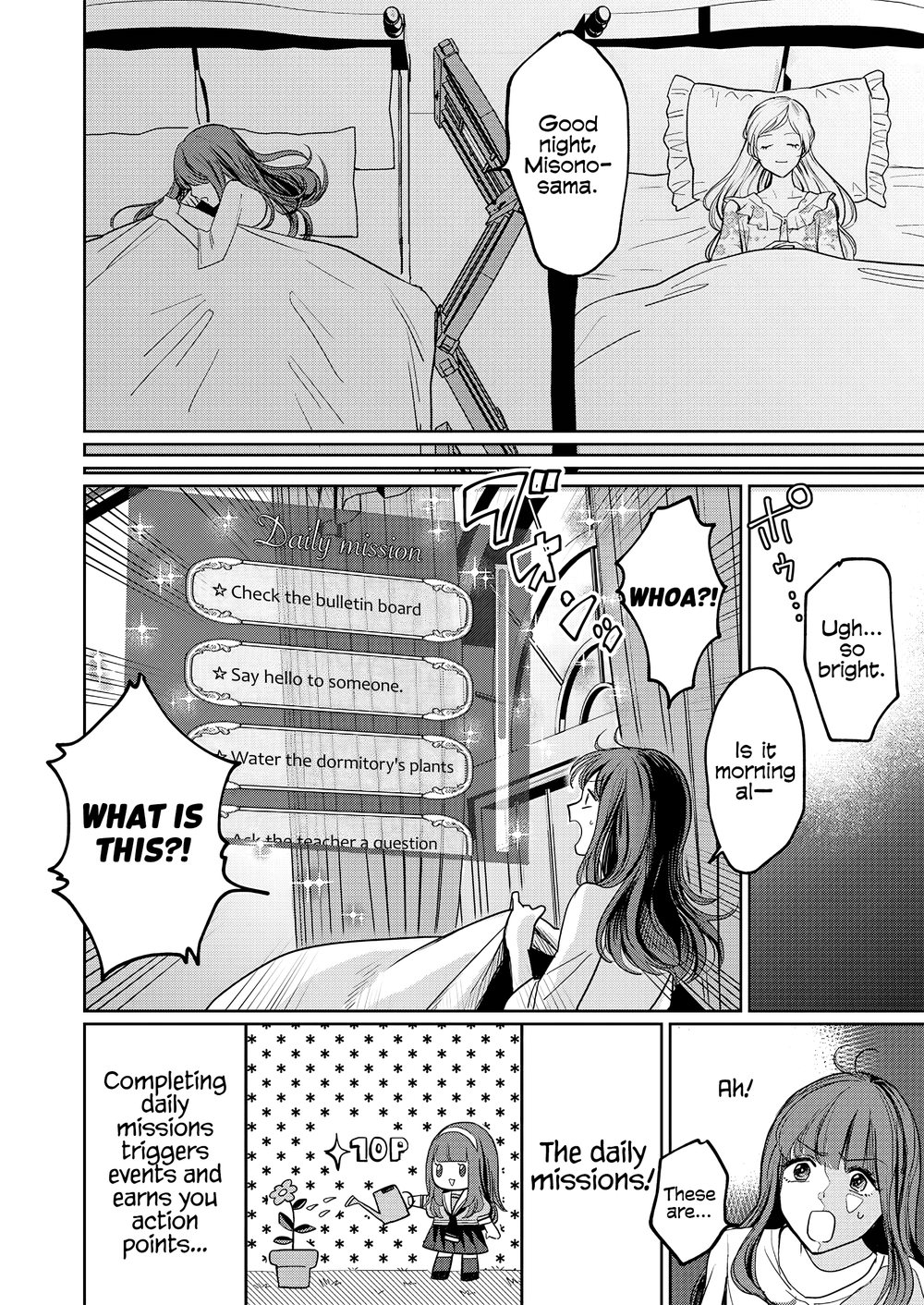 I Reincarnated as the Heroine in a Yuri Game, but for Some Reason That Thing was Still There! Chapter 2 - Page 4
