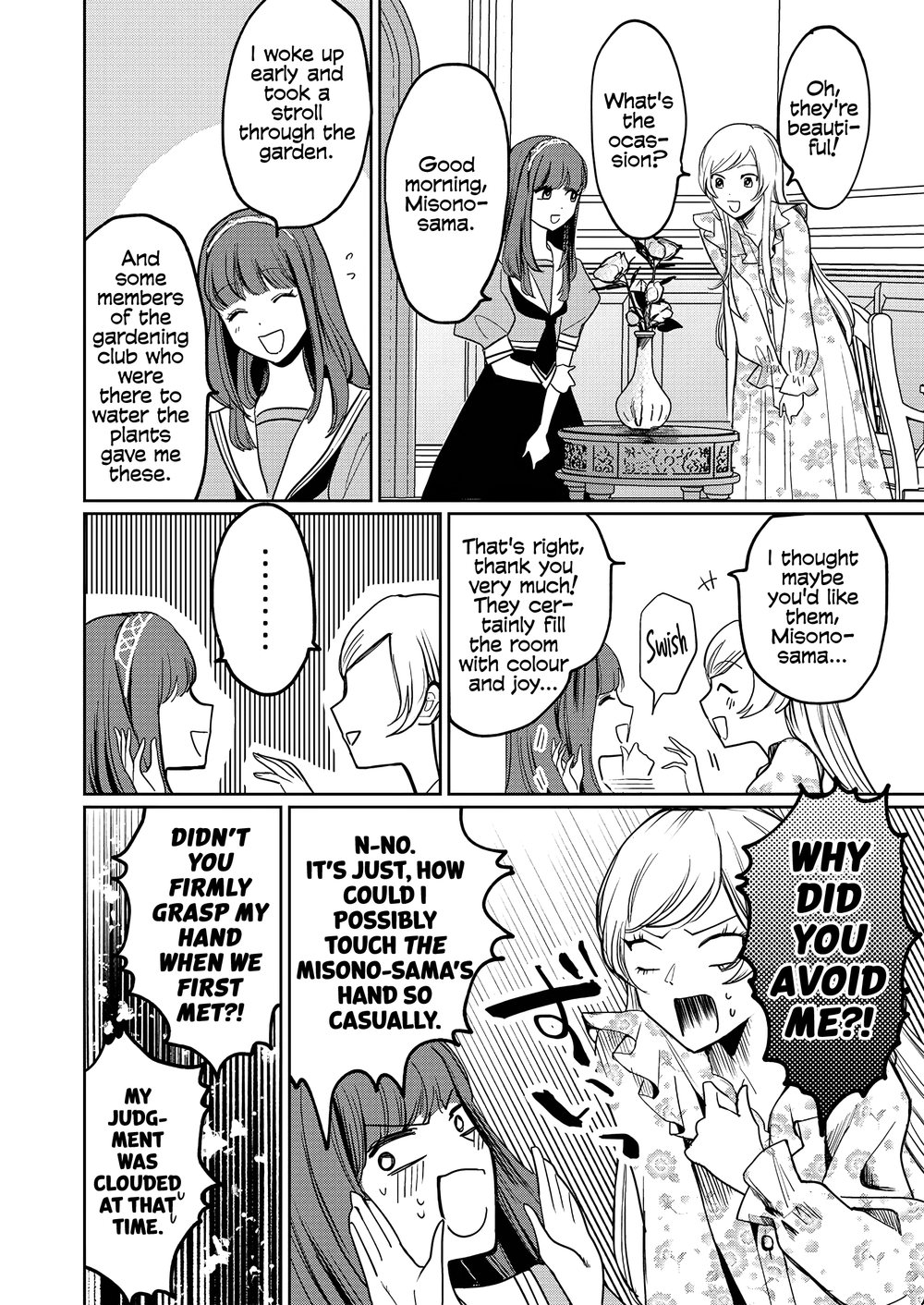 I Reincarnated as the Heroine in a Yuri Game, but for Some Reason That Thing was Still There! Chapter 2 - Page 8