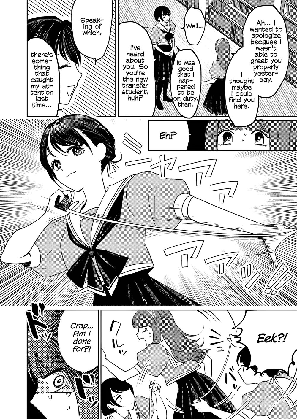 I Reincarnated as the Heroine in a Yuri Game, but for Some Reason That Thing was Still There! Chapter 2 - Page 10