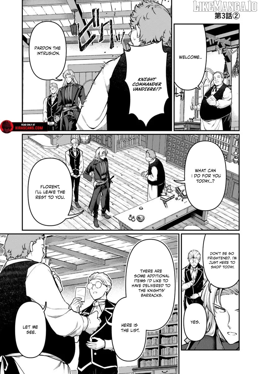 I Reincarnated as the Villainous Commander of a Knights’ Order Chapter 3.2 - Page 1