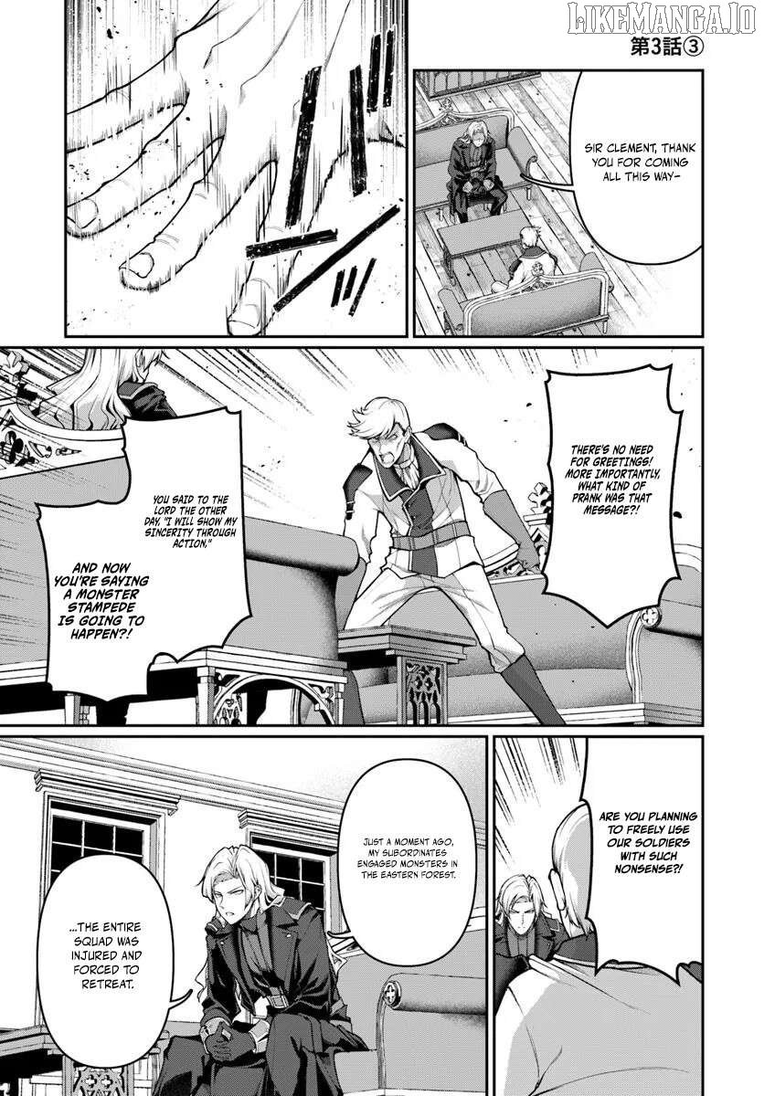 I Reincarnated as the Villainous Commander of a Knights’ Order Chapter 3.3 - Page 1