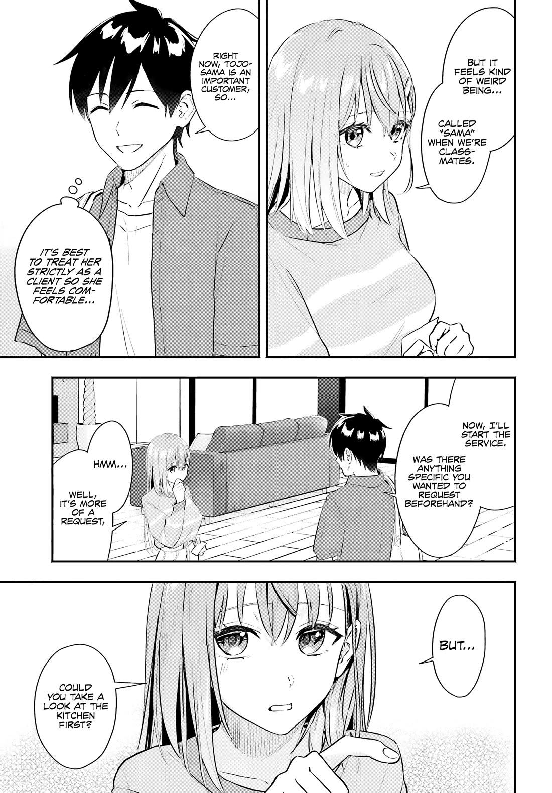 I Started Working a Housekeeping Job and Ended up Being Liked by the Family of the Most Beautiful Girl in School Chapter 1 - Page 29
