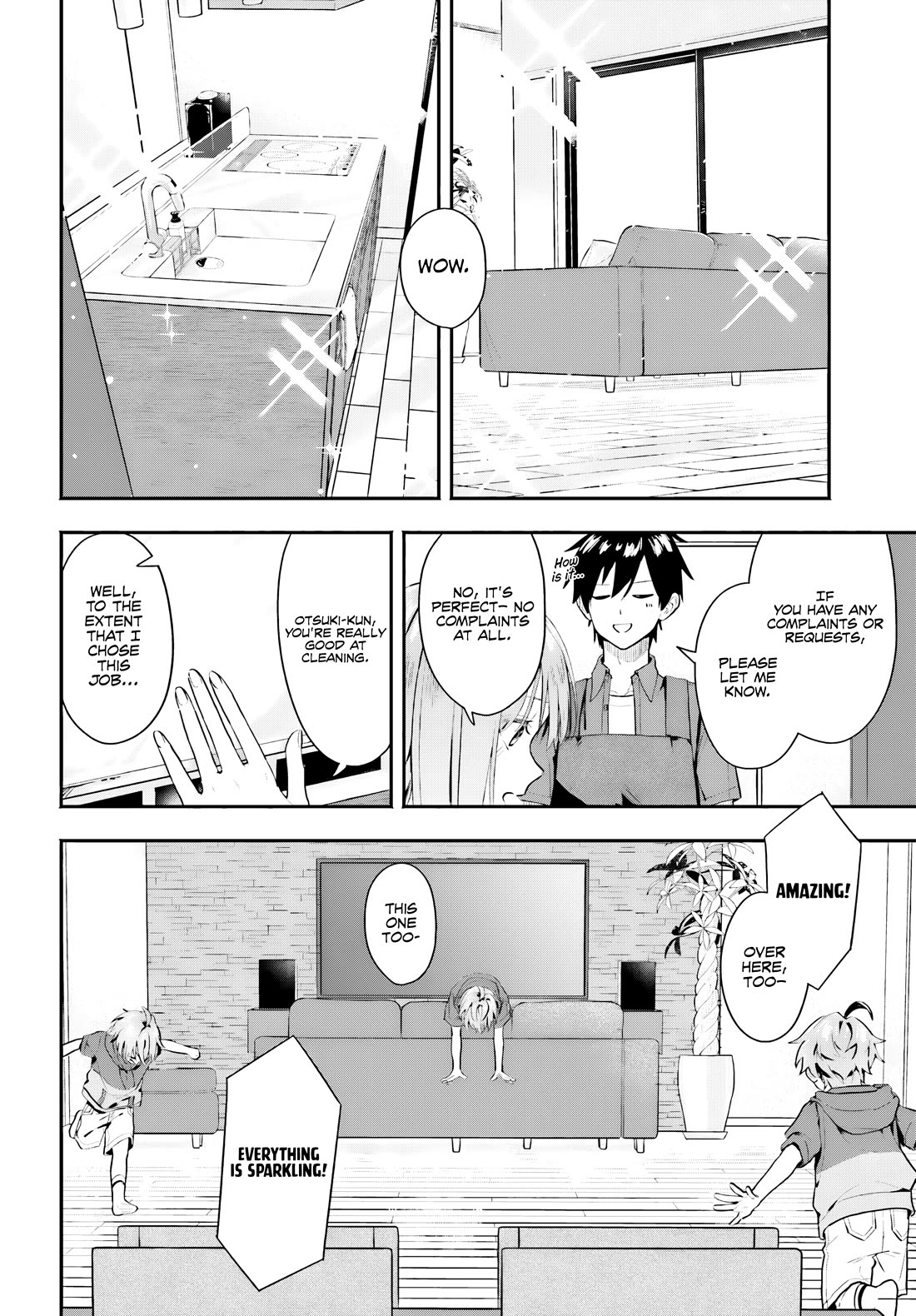 I Started Working a Housekeeping Job and Ended up Being Liked by the Family of the Most Beautiful Girl in School Chapter 2 - Page 13