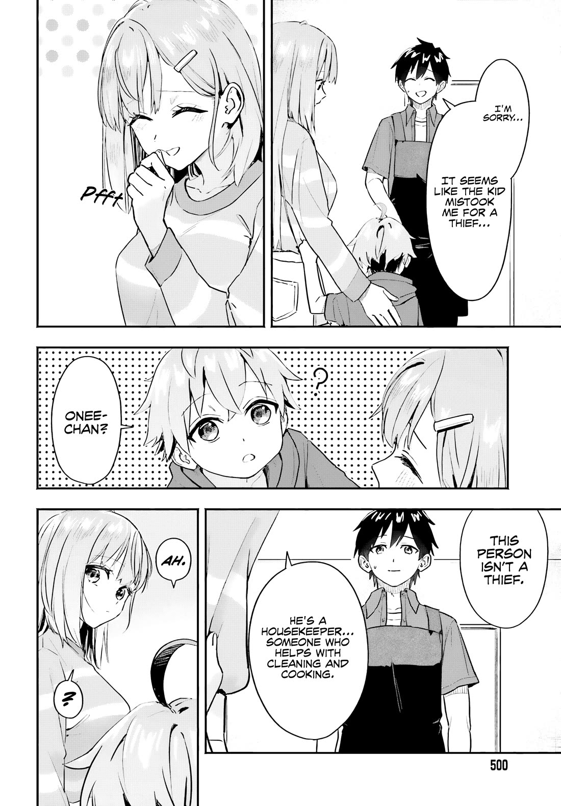 I Started Working a Housekeeping Job and Ended up Being Liked by the Family of the Most Beautiful Girl in School Chapter 2 - Page 9
