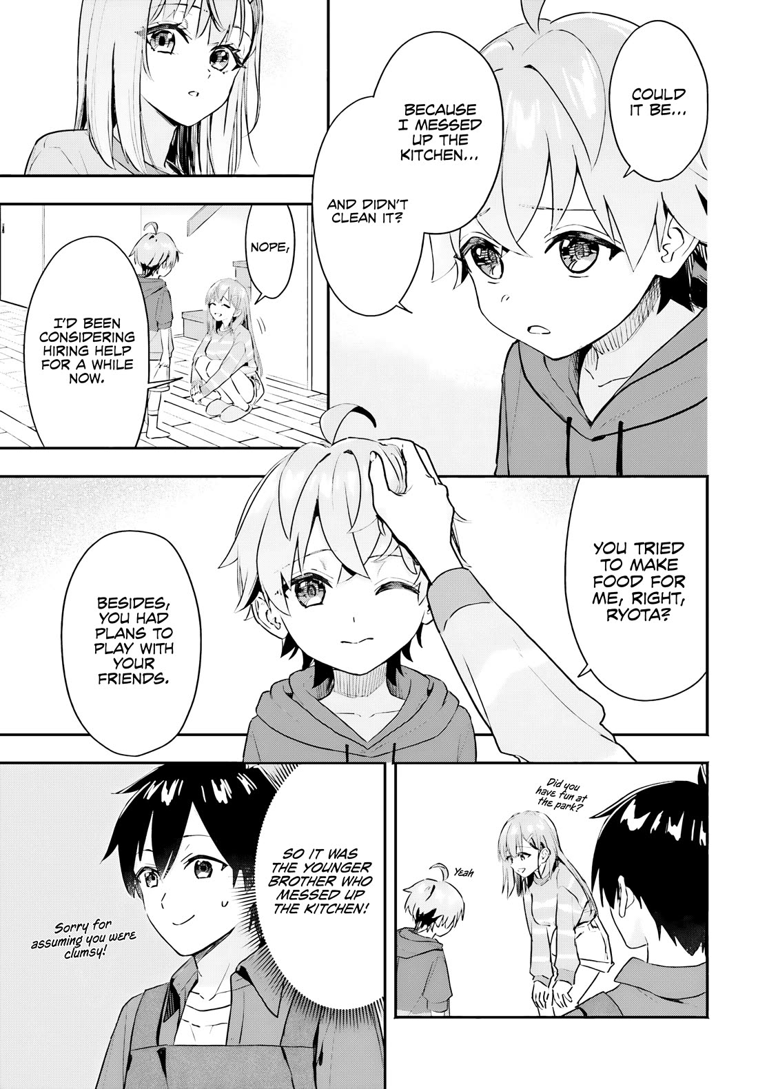 I Started Working a Housekeeping Job and Ended up Being Liked by the Family of the Most Beautiful Girl in School Chapter 2 - Page 10