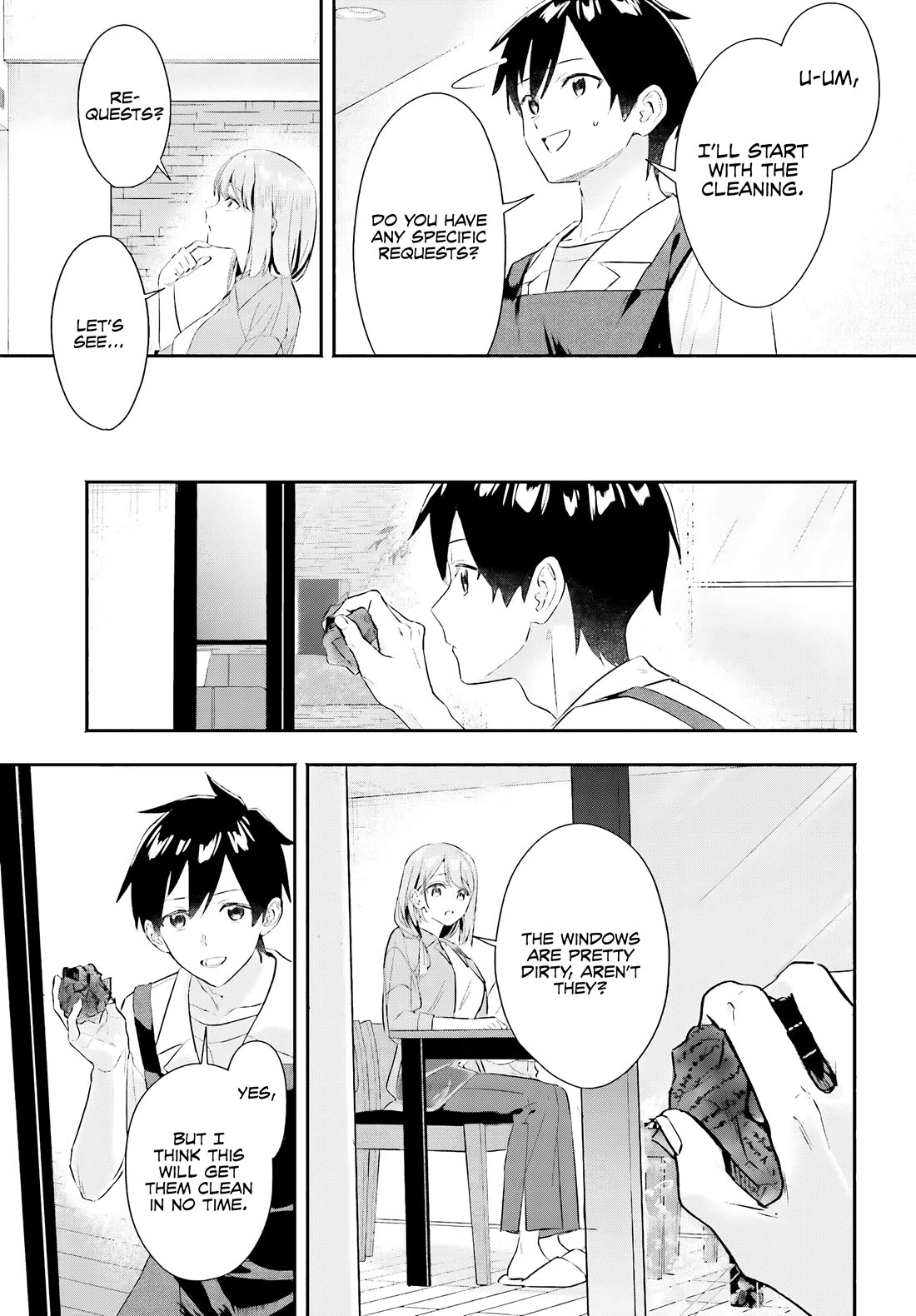 I Started Working a Housekeeping Job and Ended up Being Liked by the Family of the Most Beautiful Girl in School Chapter 4 - Page 12