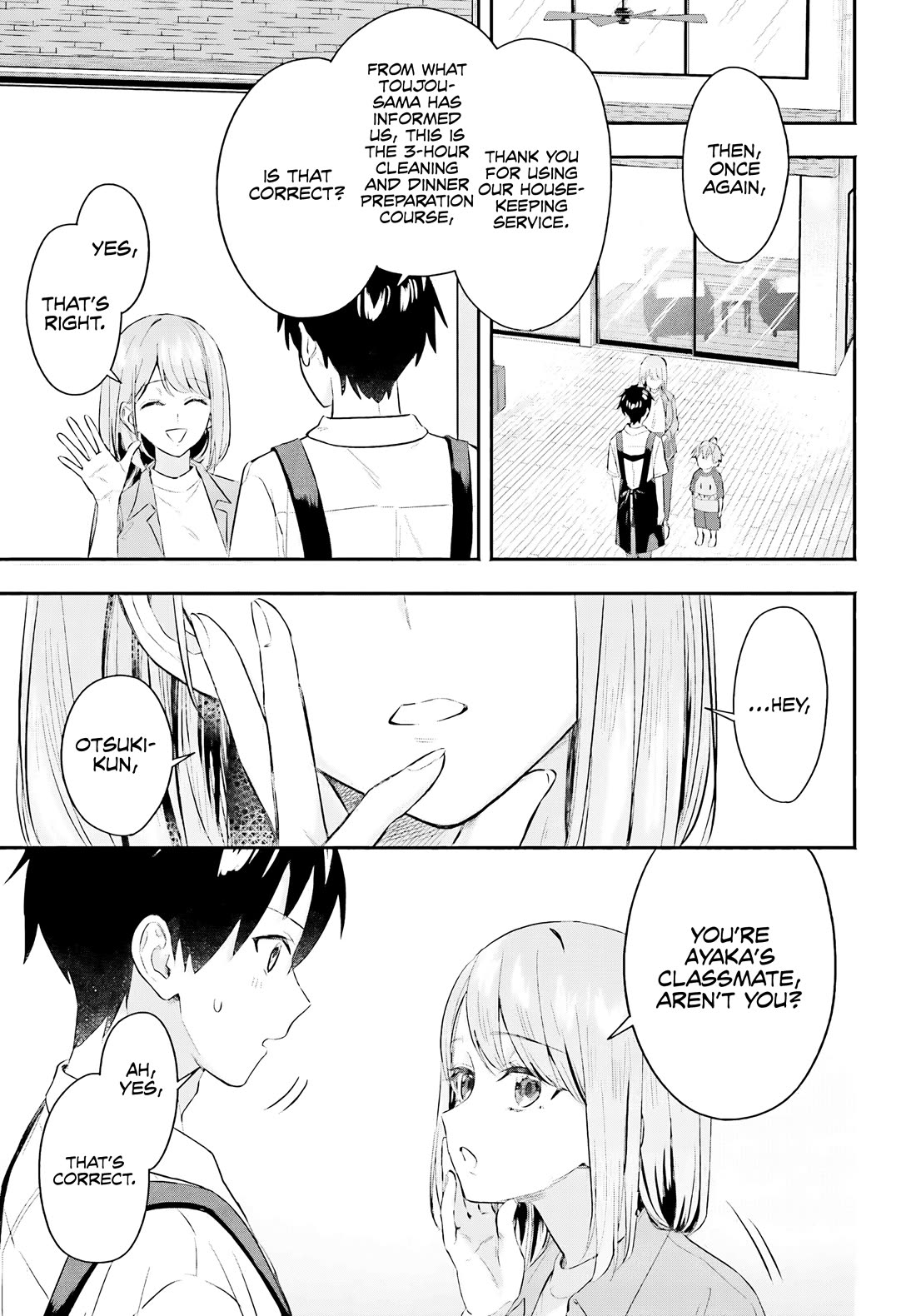 I Started Working a Housekeeping Job and Ended up Being Liked by the Family of the Most Beautiful Girl in School Chapter 4 - Page 6