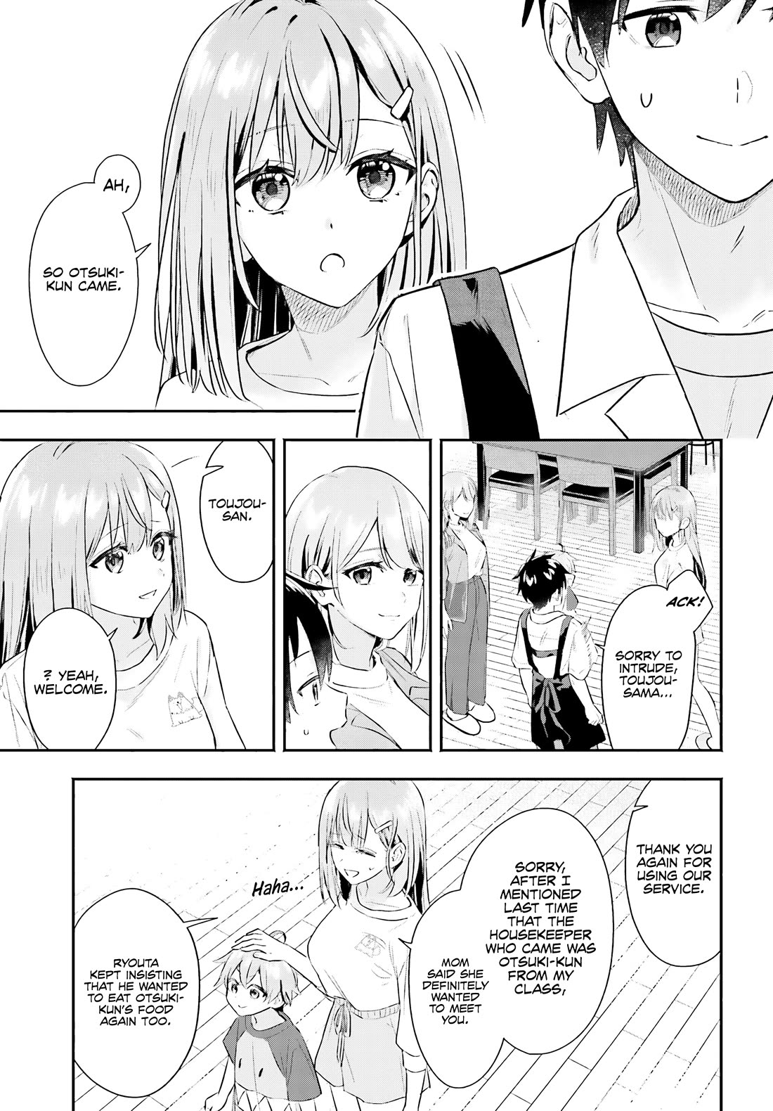 I Started Working a Housekeeping Job and Ended up Being Liked by the Family of the Most Beautiful Girl in School Chapter 4 - Page 8