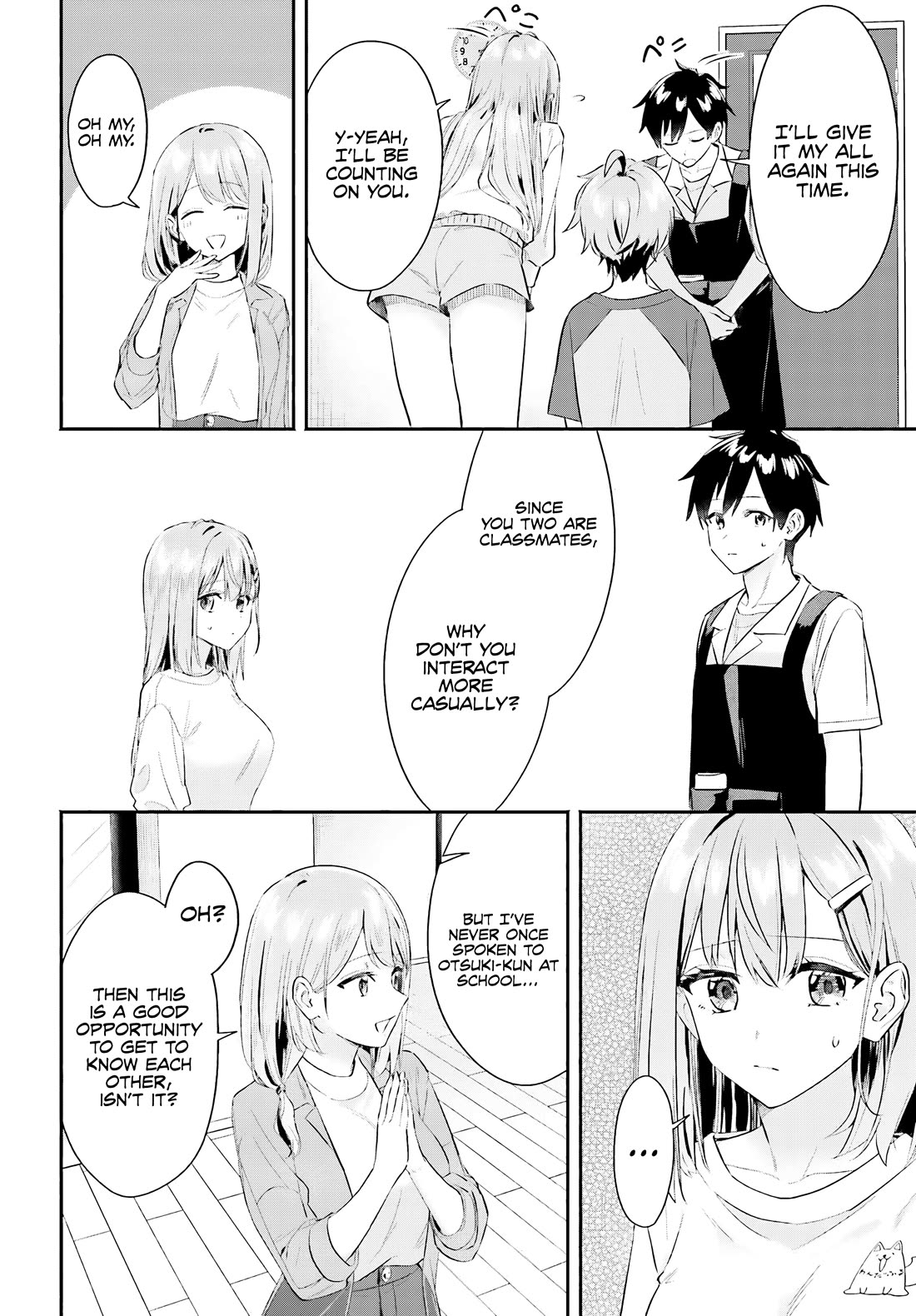 I Started Working a Housekeeping Job and Ended up Being Liked by the Family of the Most Beautiful Girl in School Chapter 4 - Page 9