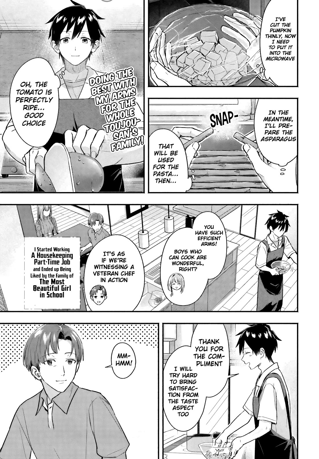 I Started Working a Housekeeping Job and Ended up Being Liked by the Family of the Most Beautiful Girl in School Chapter 5 - Page 18