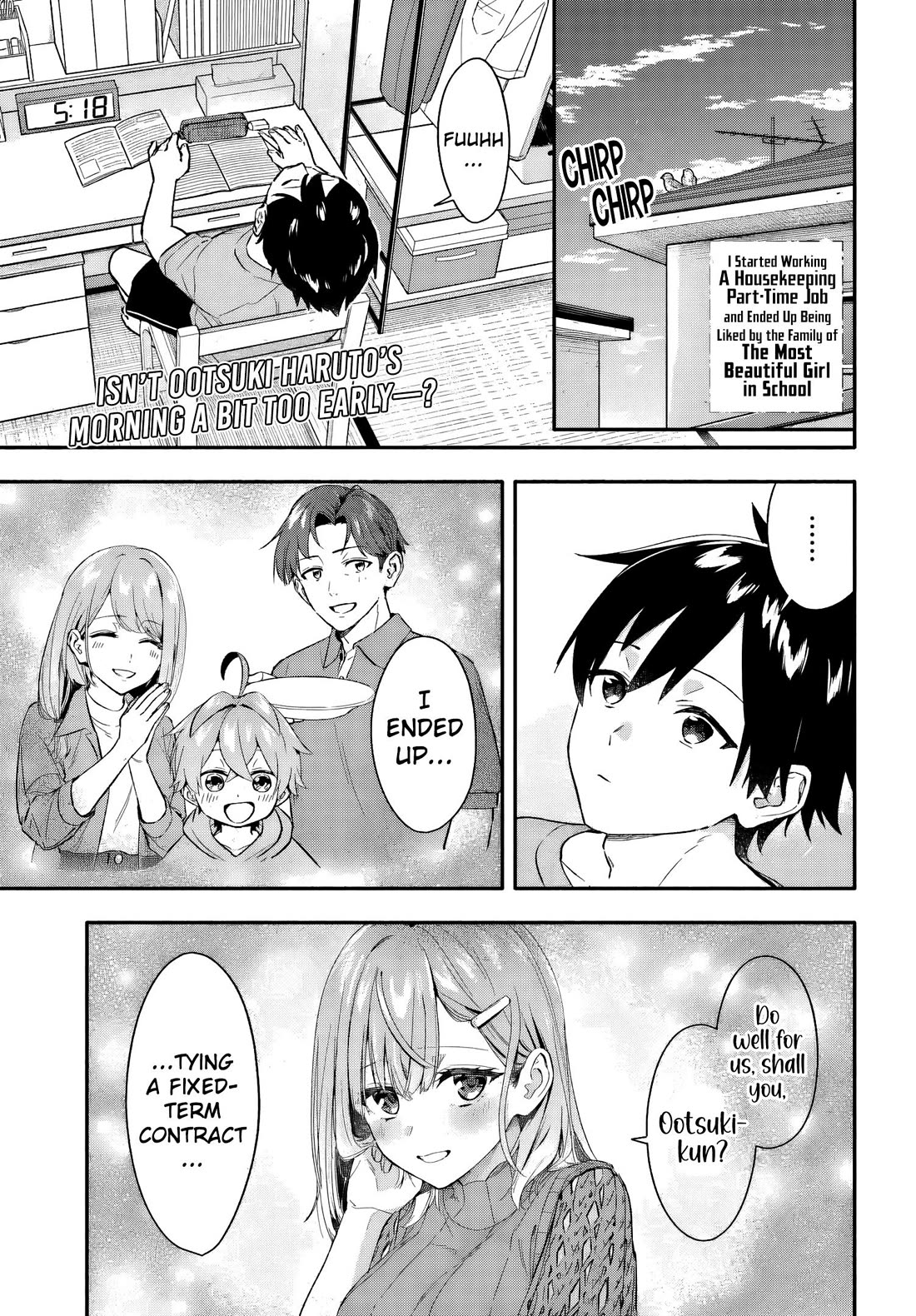 I Started Working a Housekeeping Job and Ended up Being Liked by the Family of the Most Beautiful Girl in School Chapter 6 - Page 2
