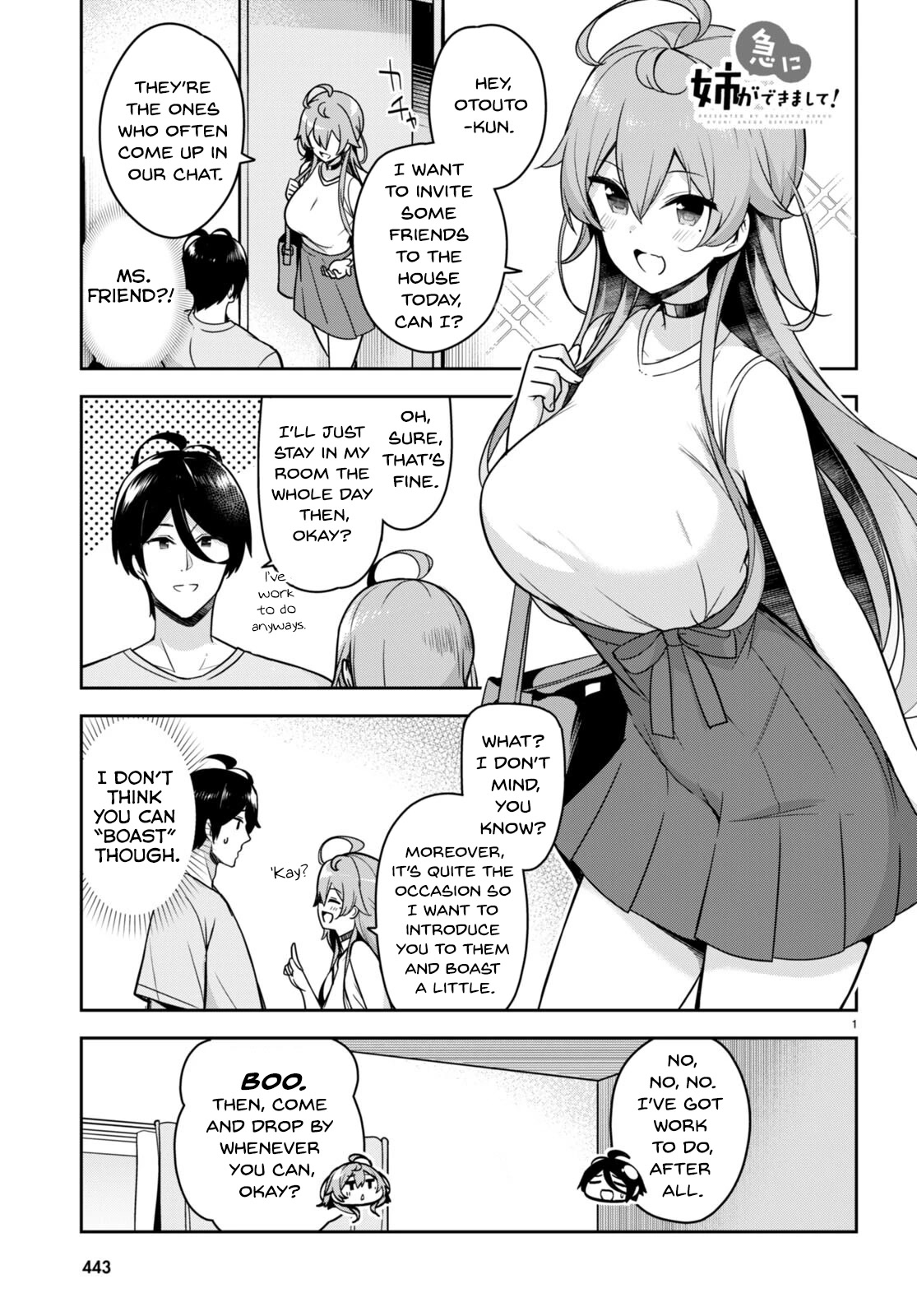 I Suddenly Have an “Older” Sister! Chapter 13 - Page 2