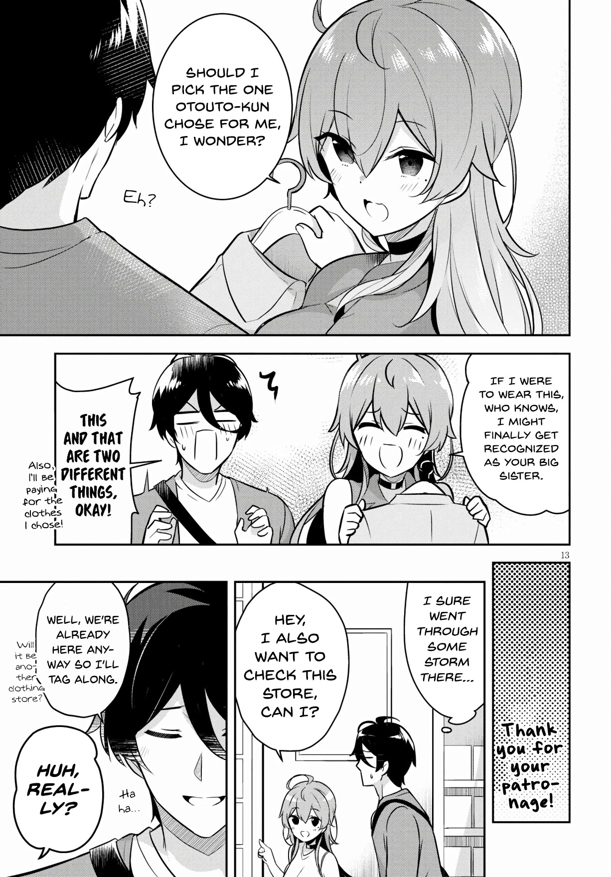 I Suddenly Have an “Older” Sister! Chapter 3 - Page 14