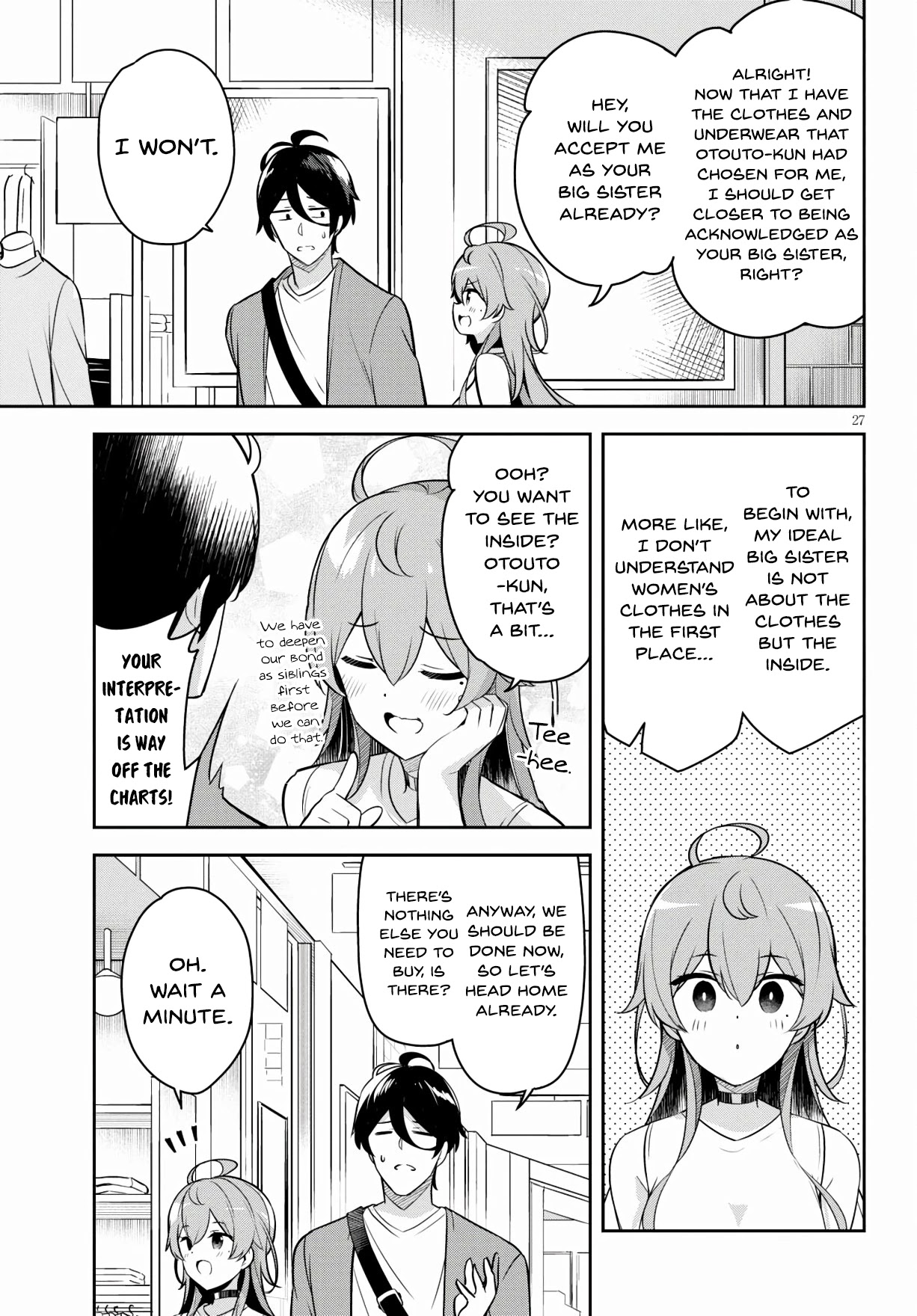 I Suddenly Have an “Older” Sister! Chapter 3 - Page 28