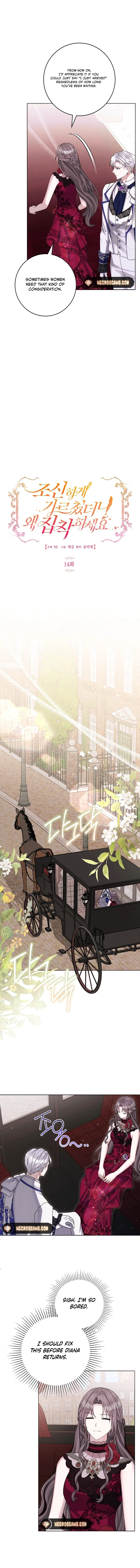 I Taught You With Restraint, so Why Are You Obsessed? Chapter 14 - Page 3