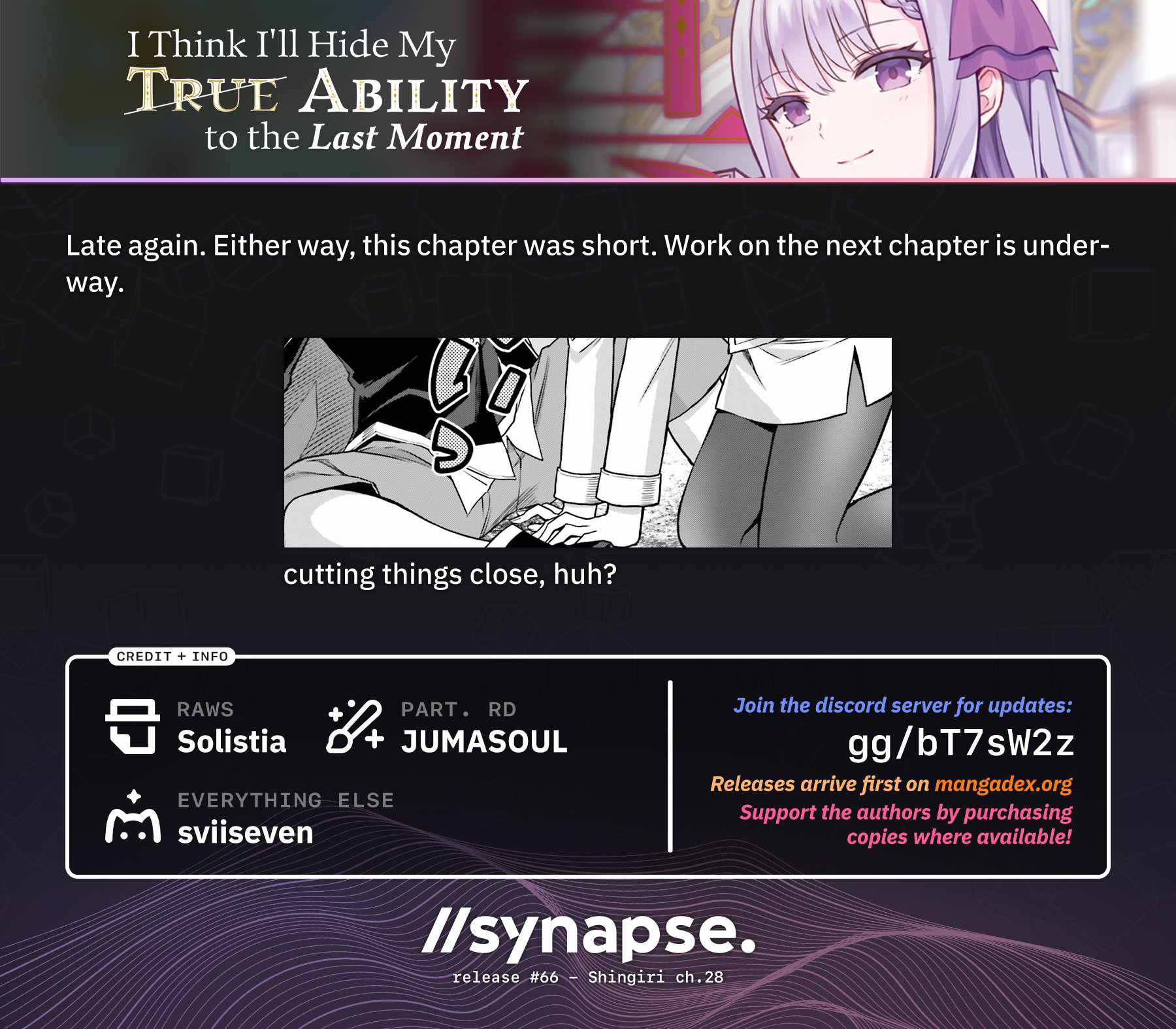 I Think I’ll Hide My True Ability to the Last Moment Chapter 28 - Page 20