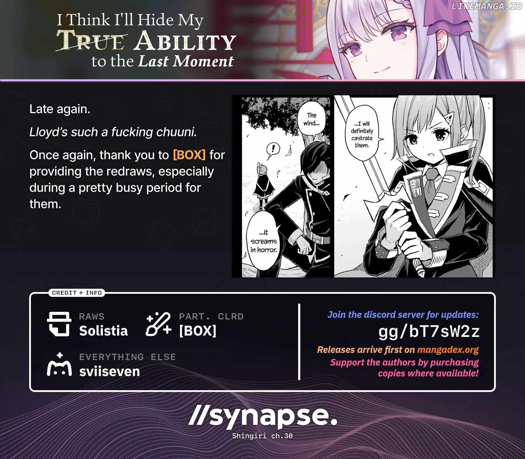 I Think I’ll Hide My True Ability to the Last Moment Chapter 30 - Page 22