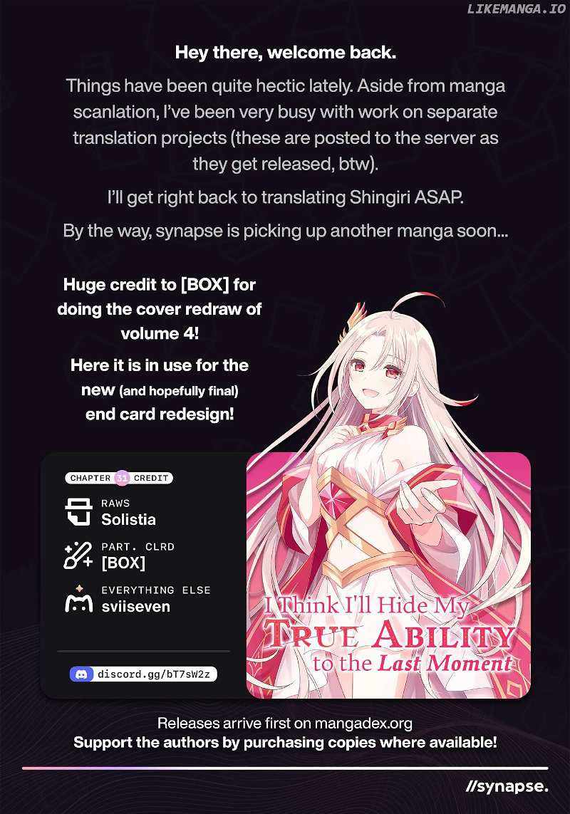 I Think I’ll Hide My True Ability to the Last Moment Chapter 31 - Page 21
