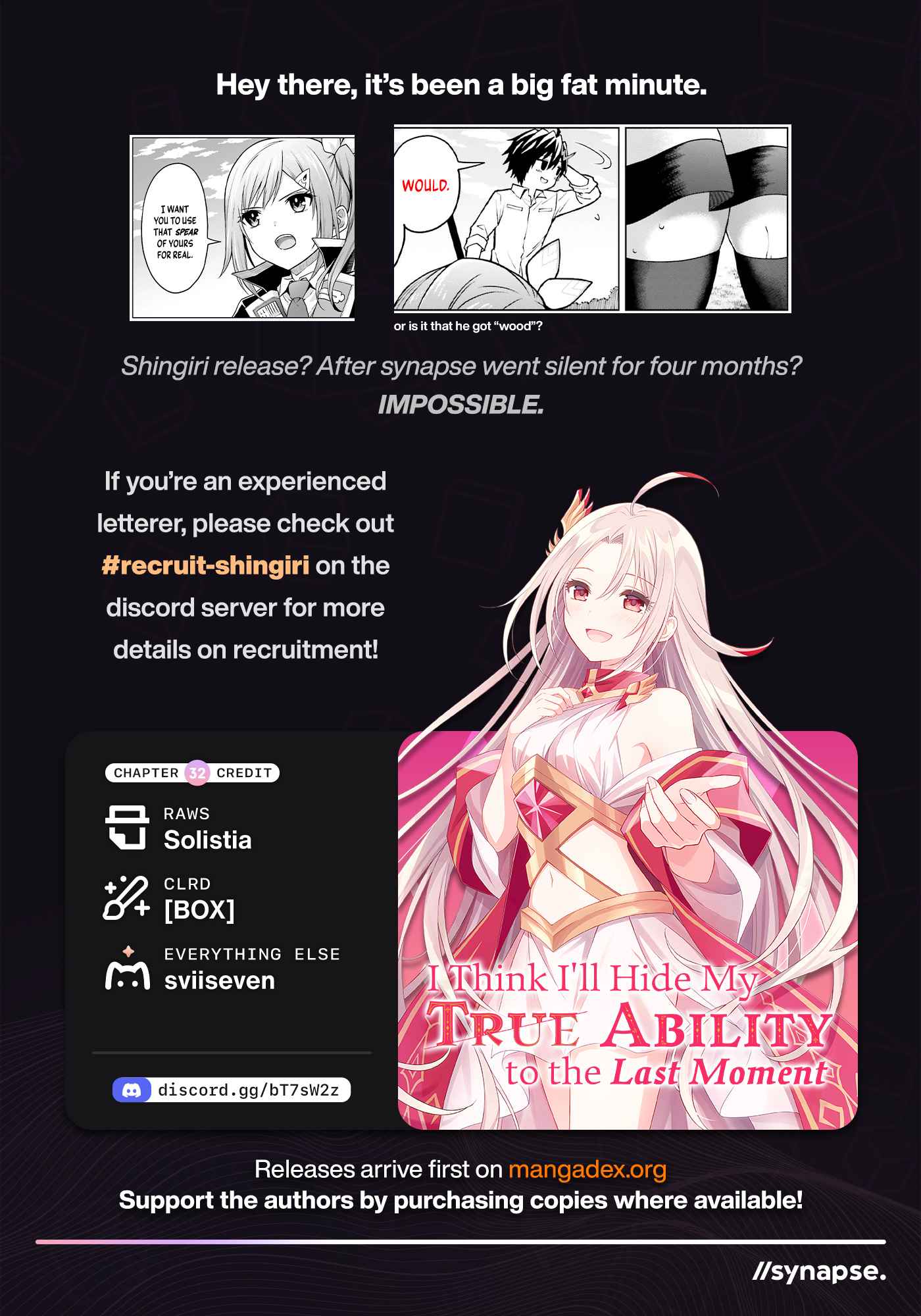 I Think I’ll Hide My True Ability to the Last Moment Chapter 32 - Page 44