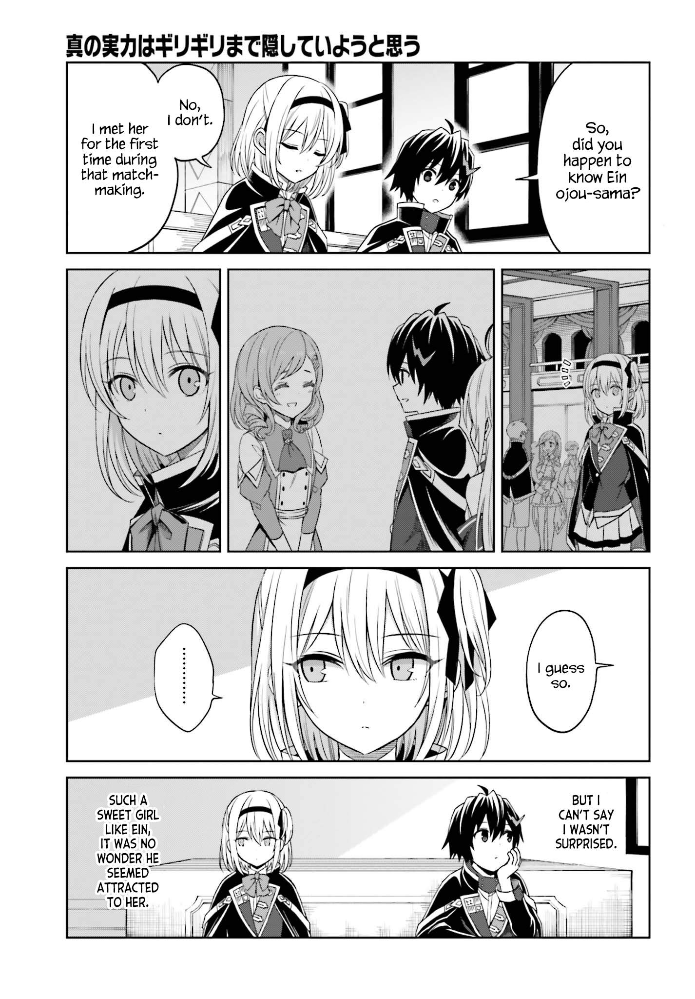 I Think I’ll Hide My True Ability to the Last Moment Chapter 9 - Page 6