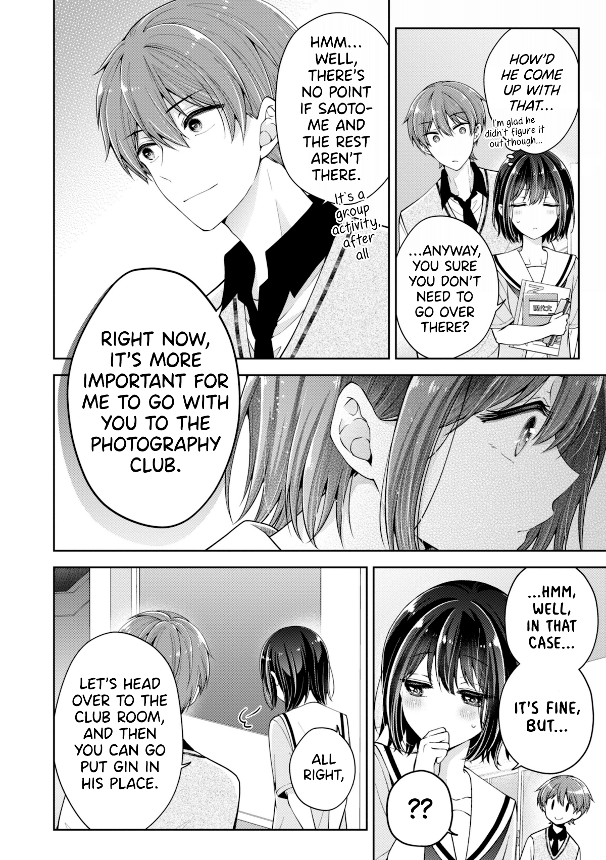 I Turned My Childhood Friend Into a Girl Chapter 17.6 - Page 4