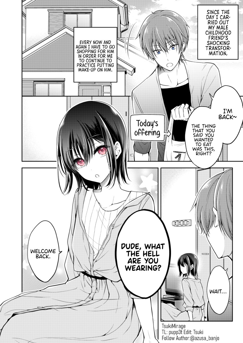 I Turned My Childhood Friend Into a Girl Chapter 3 - Page 1