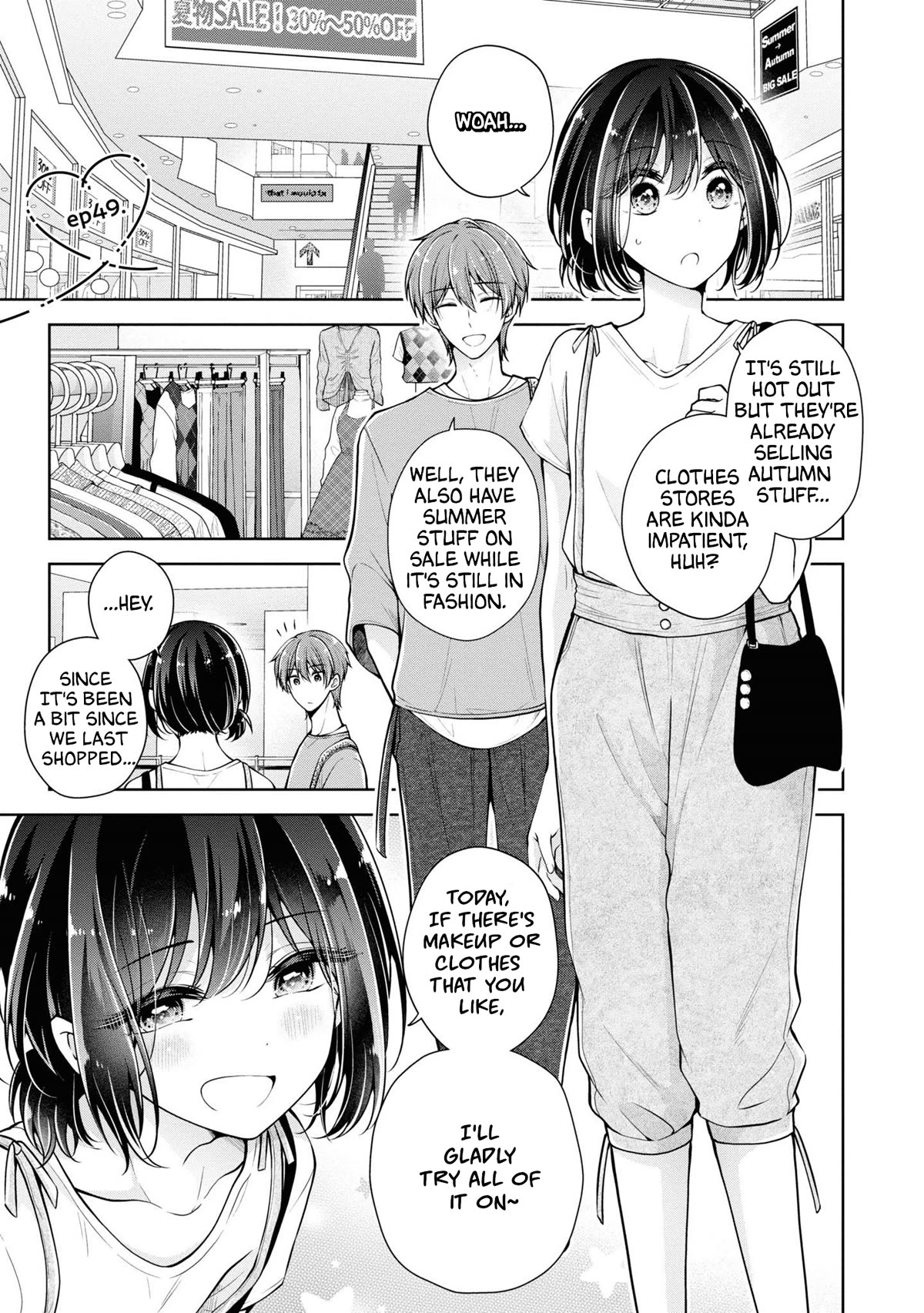 I Turned My Childhood Friend Into a Girl Chapter 49 - Page 1