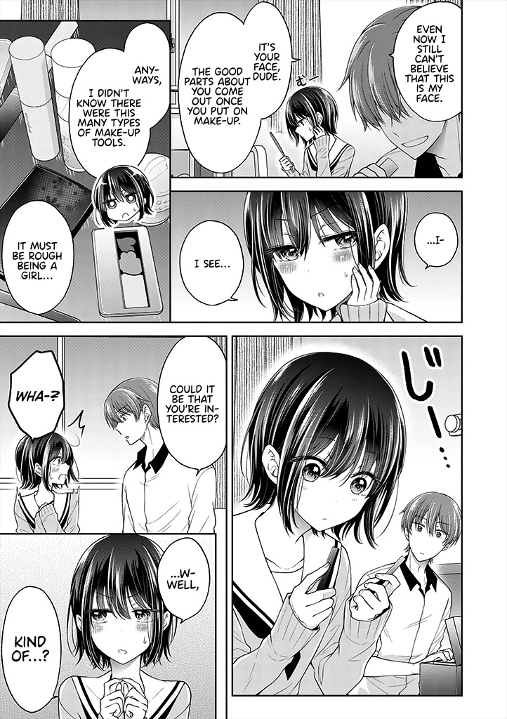 I Turned My Childhood Friend Into a Girl Chapter 5.23 - Page 2