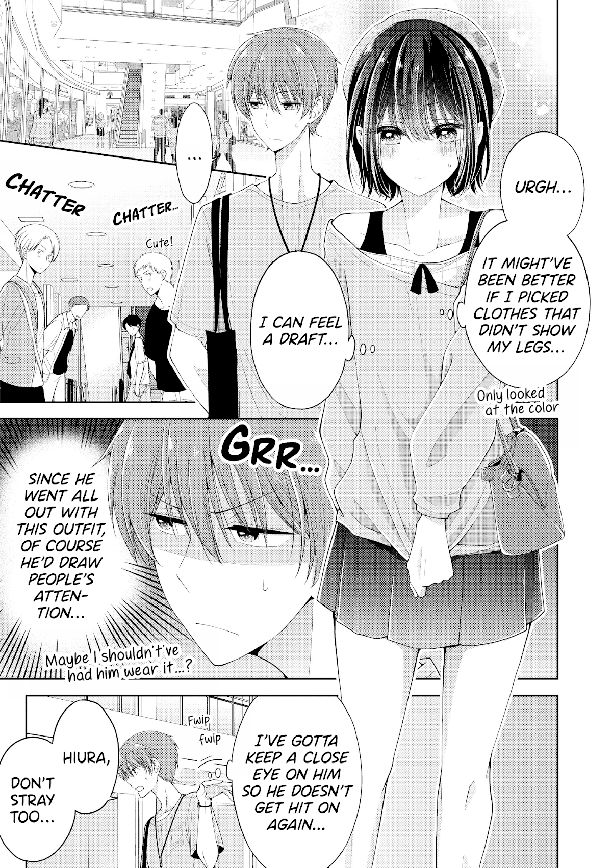 I Turned My Childhood Friend Into a Girl Chapter 5.56 - Page 1