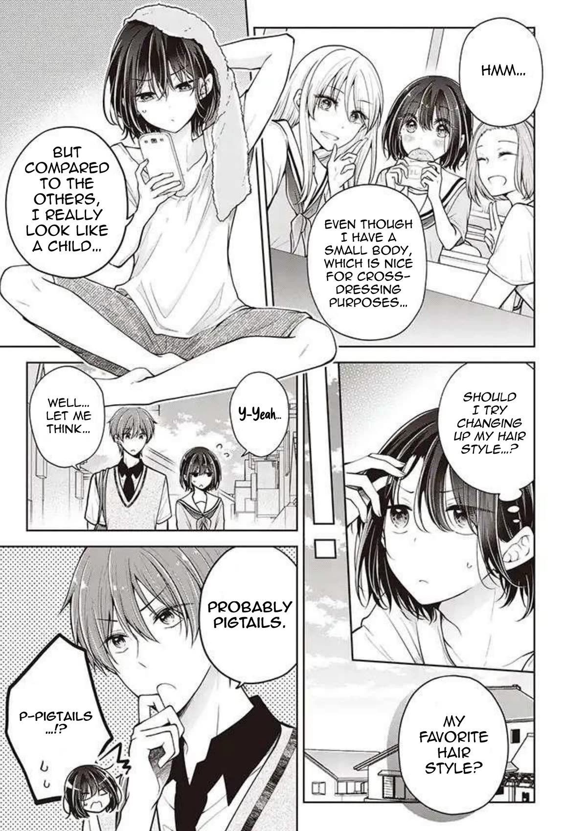 I Turned My Childhood Friend Into a Girl Chapter 54.5 - Page 1