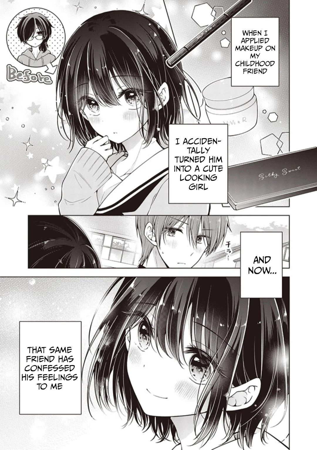 I Turned My Childhood Friend Into a Girl Chapter 68 - Page 1