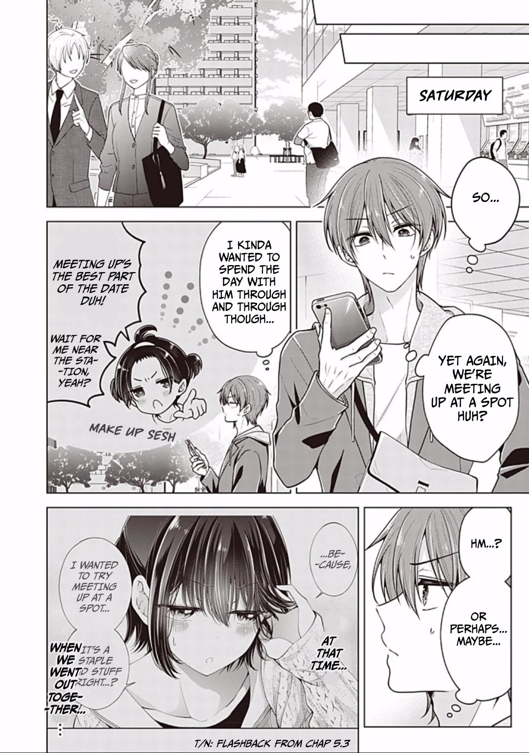 I Turned My Childhood Friend Into a Girl Chapter 93 - Page 3