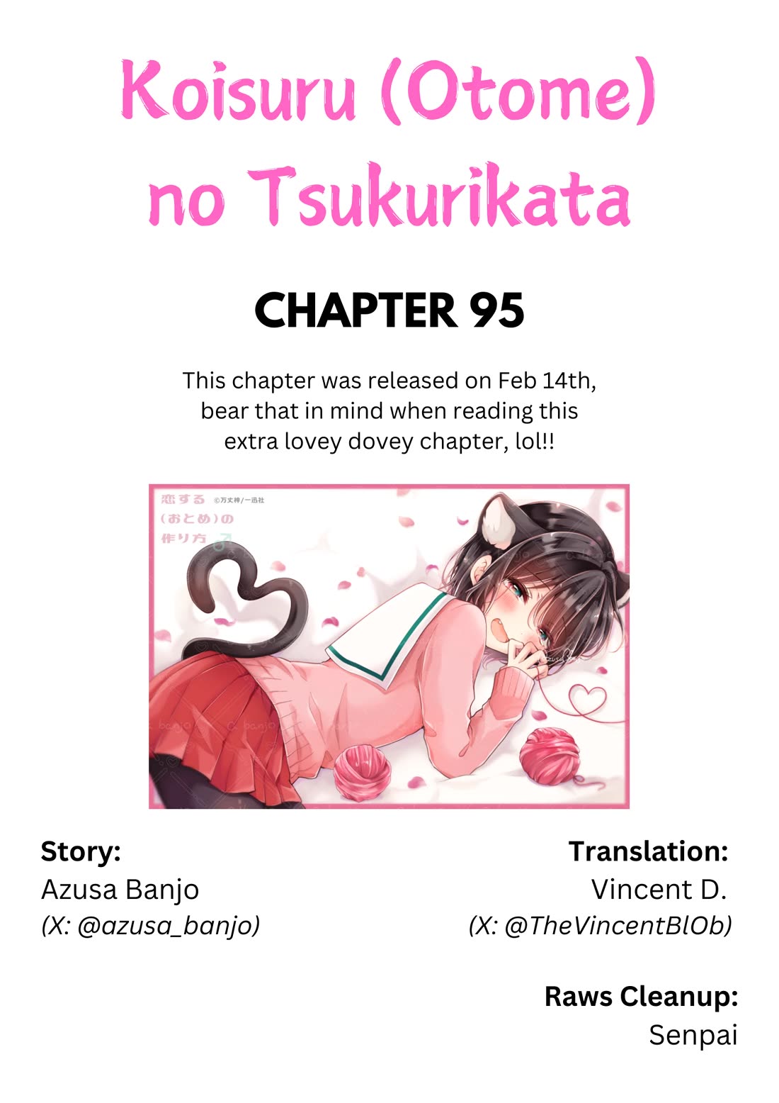 I Turned My Childhood Friend Into a Girl Chapter 95 - Page 1