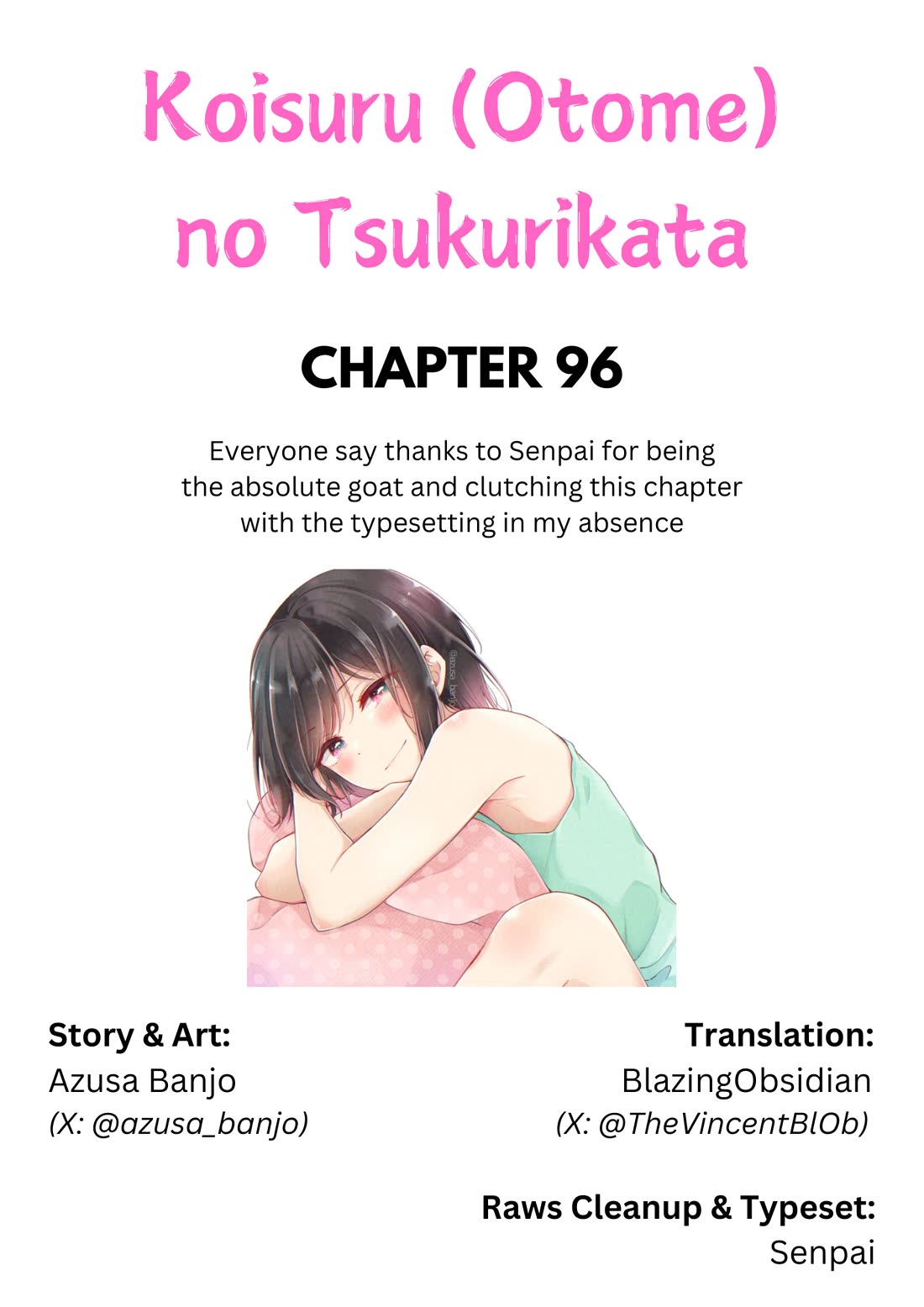 I Turned My Childhood Friend Into a Girl Chapter 96 - Page 1